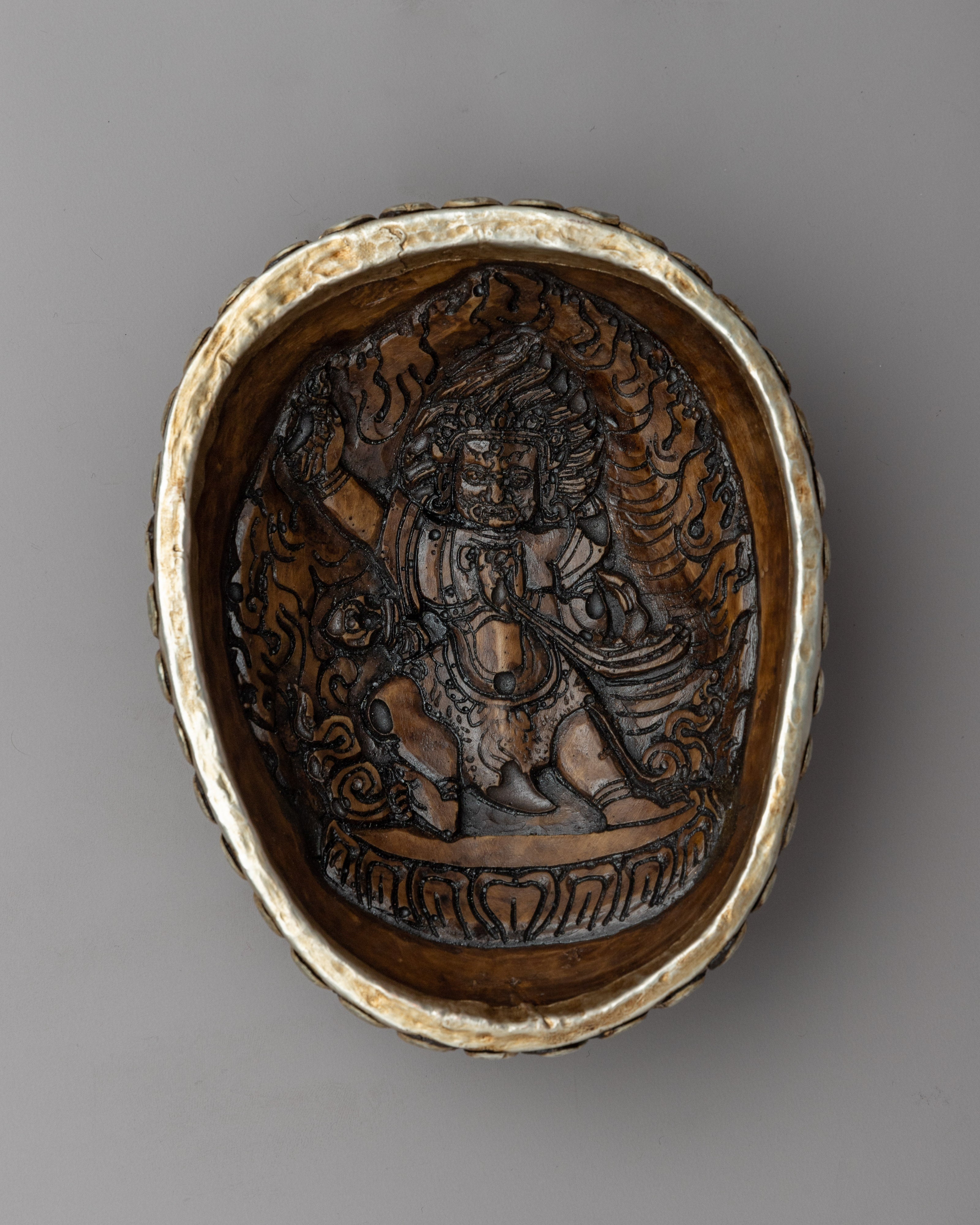 Kapala Skull Cup | Traditional Handcrafted Buddhist Art