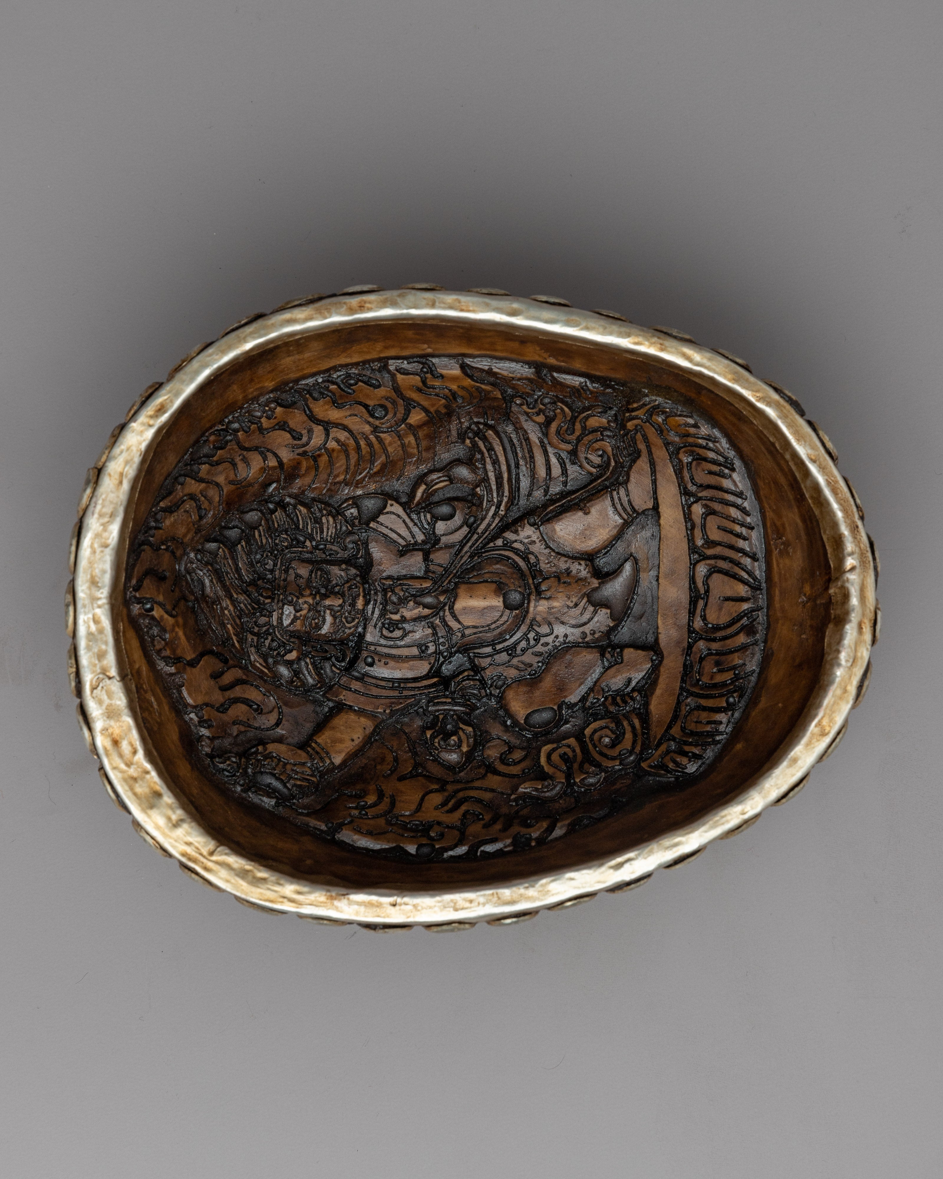 Kapala Skull Cup | Traditional Handcrafted Buddhist Art