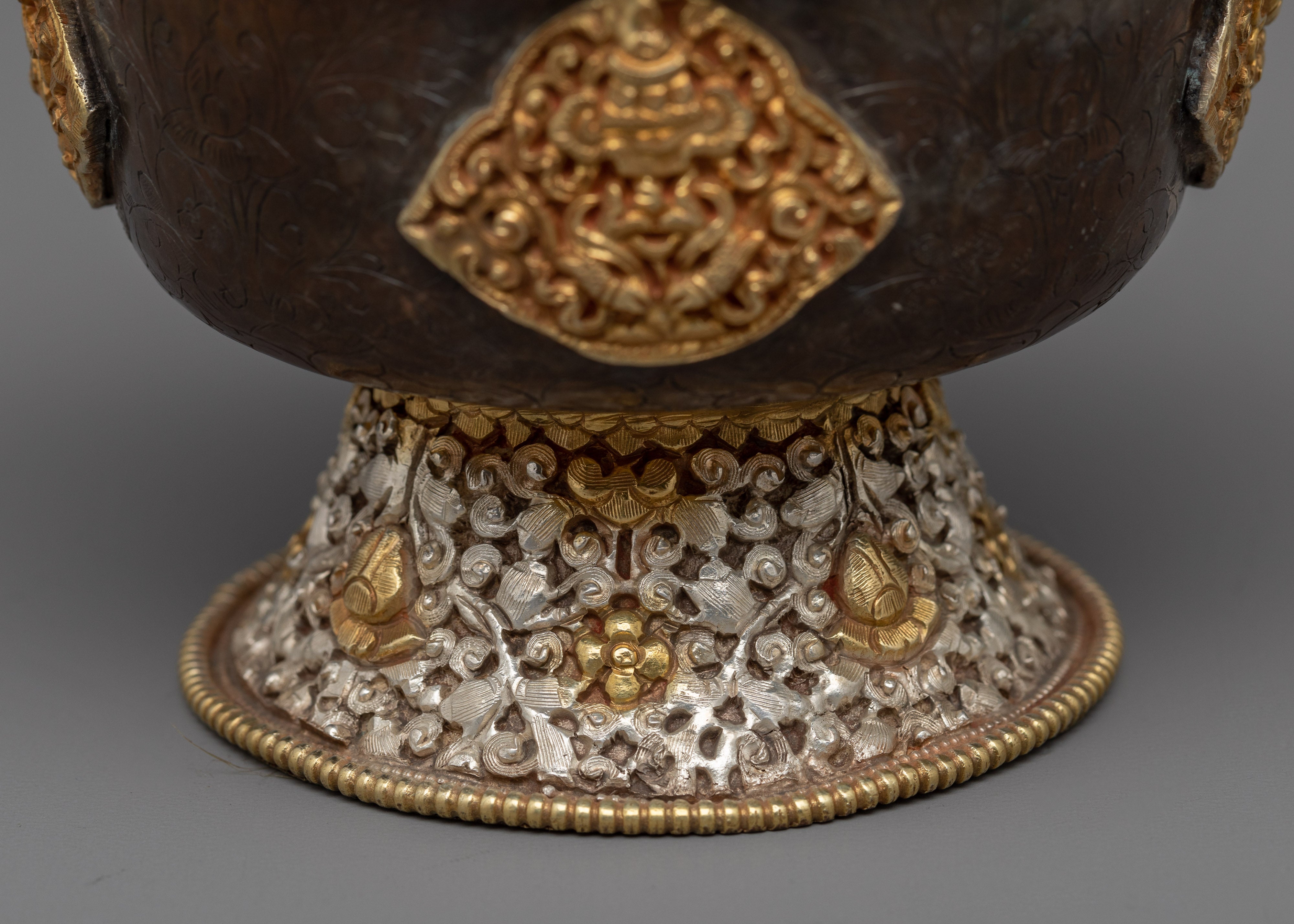 Water Offering Bowls | Traditional Himalayan Artwork