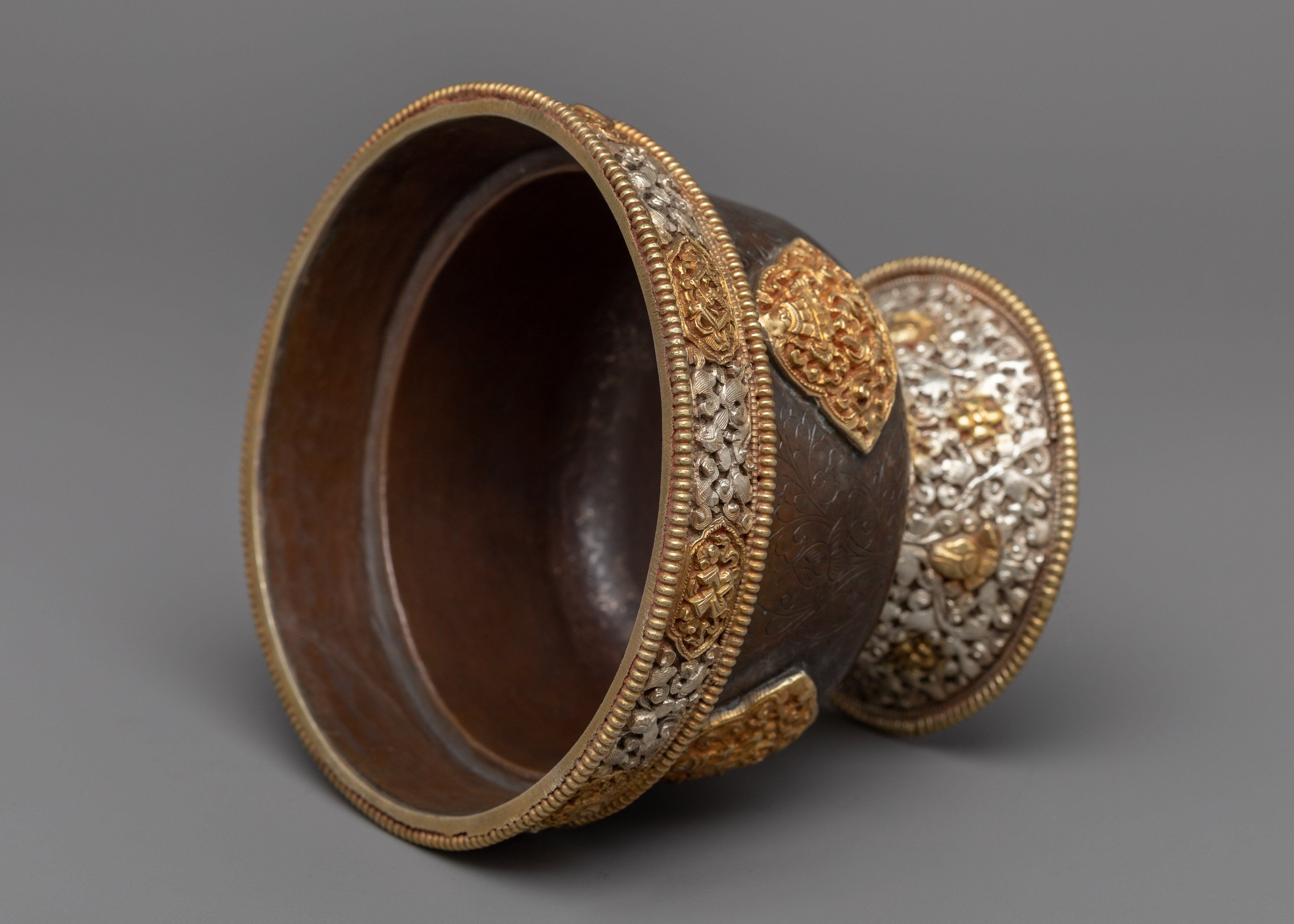 Water Offering Bowls | Traditional Himalayan Artwork