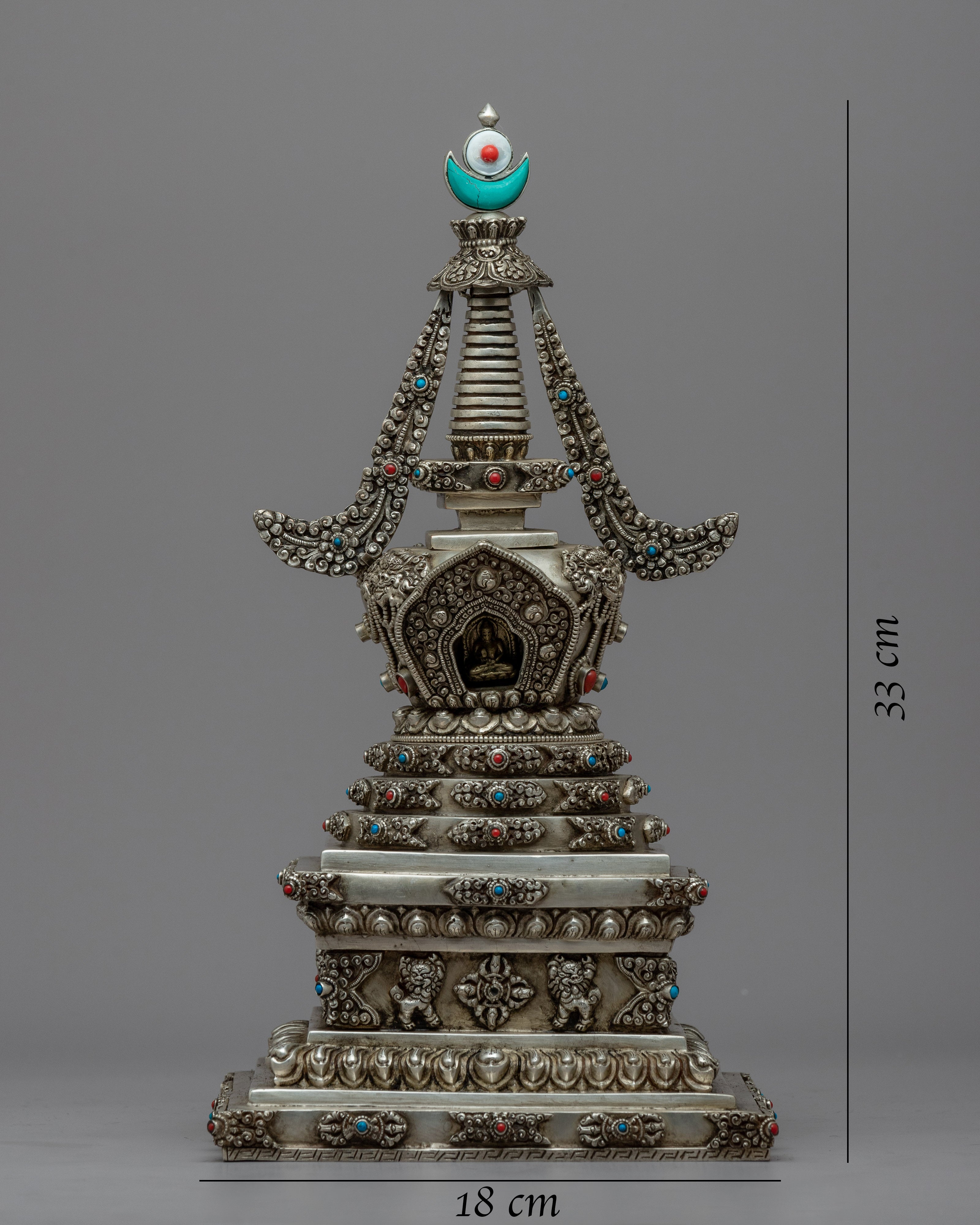 Chorten Tibetan Stupa | Gmesotnes Embedded Stupa