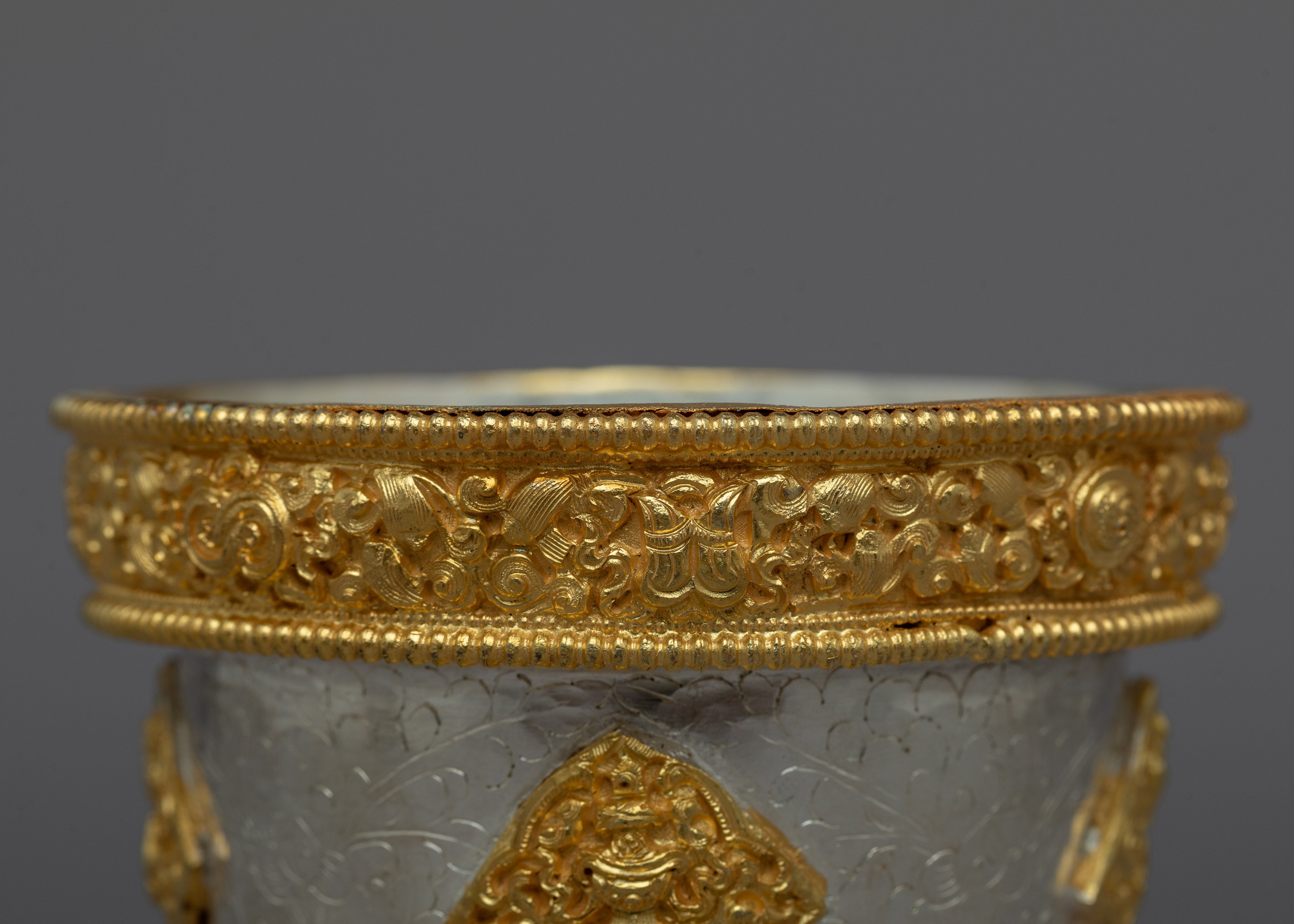 Traditional Buddhist Offering Bowls | Symbolic Altar Decor and Meditation Accessories