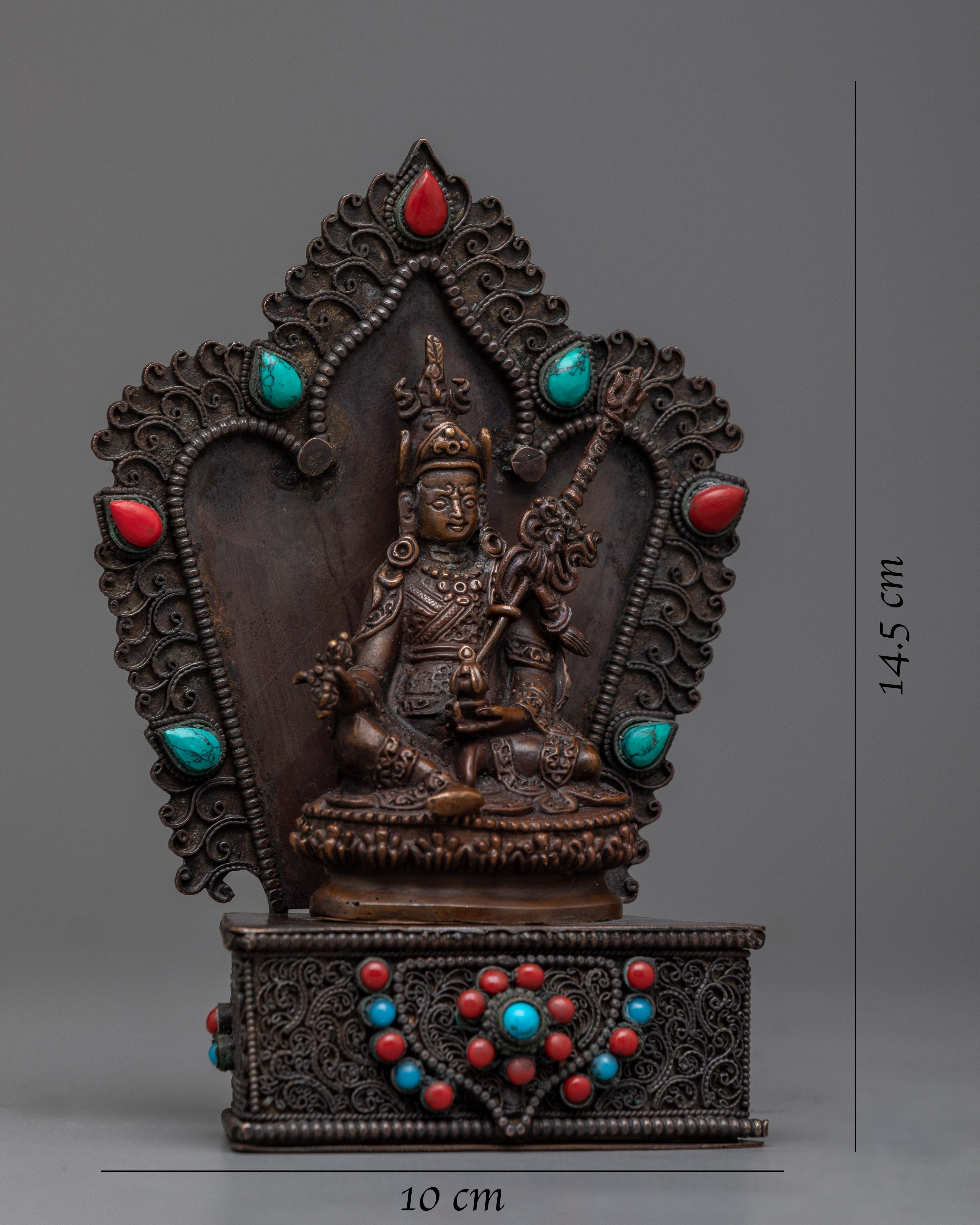 Guru Rinpoche Art | Traditional Tibetan Statue