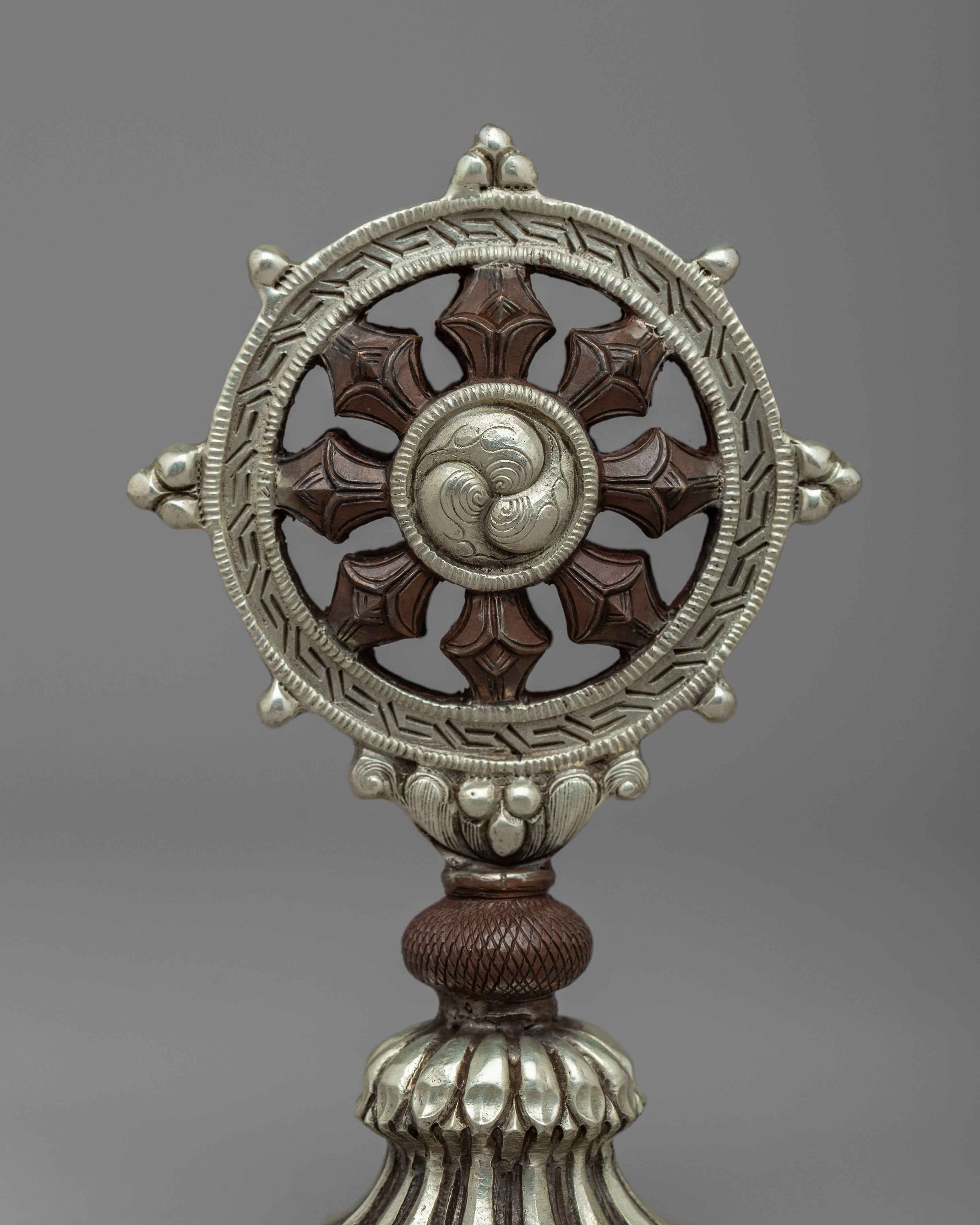 Buddhist Dharma Wheel of Wisdom | Discover Serenity with Buddhist Symbolism