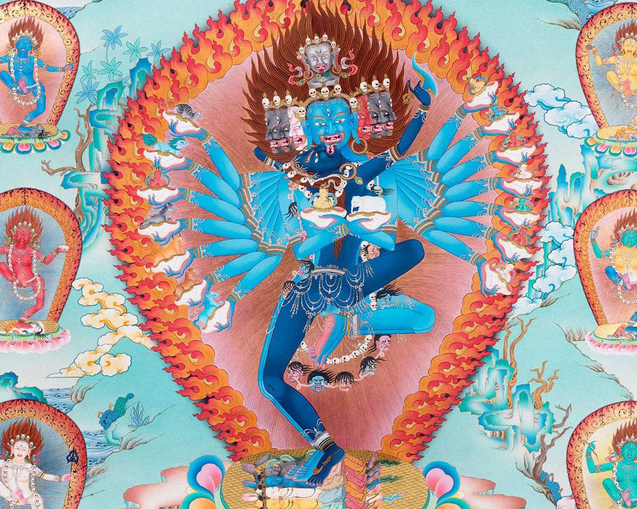 Hevajra thangka