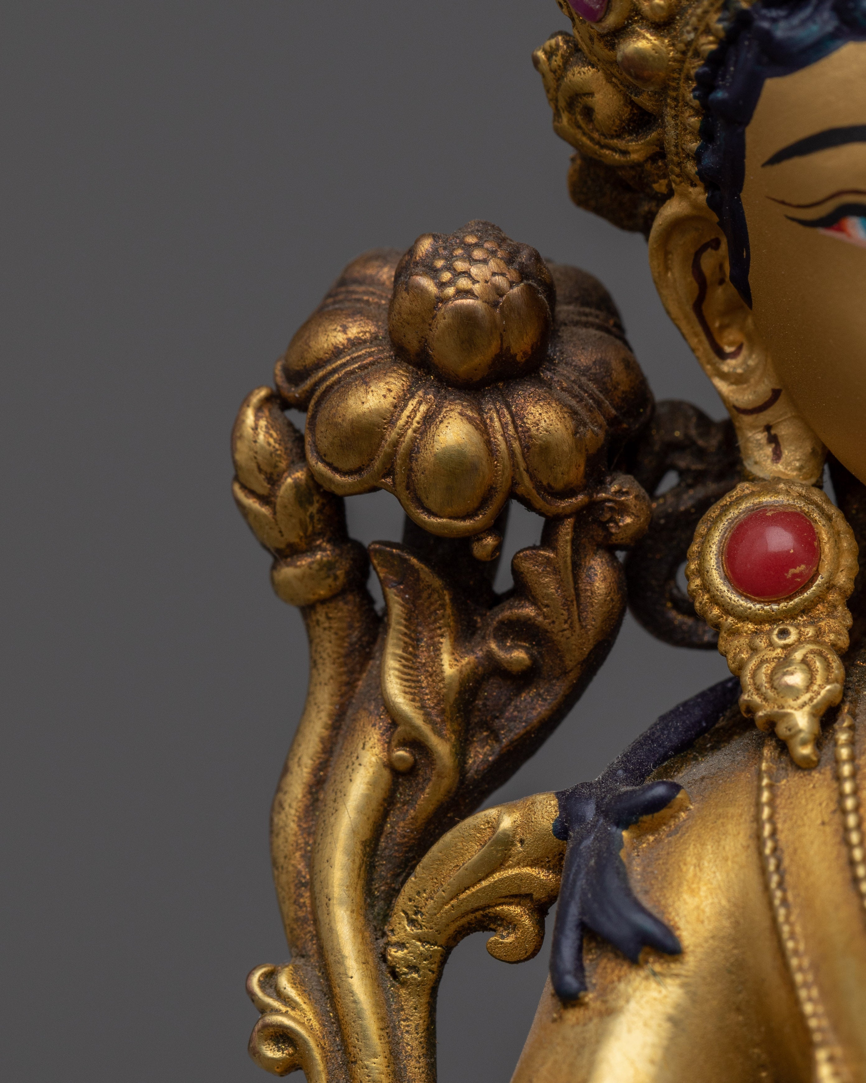 Goddess Green Tara Buddhism Statue | Machine crafted Sculpture