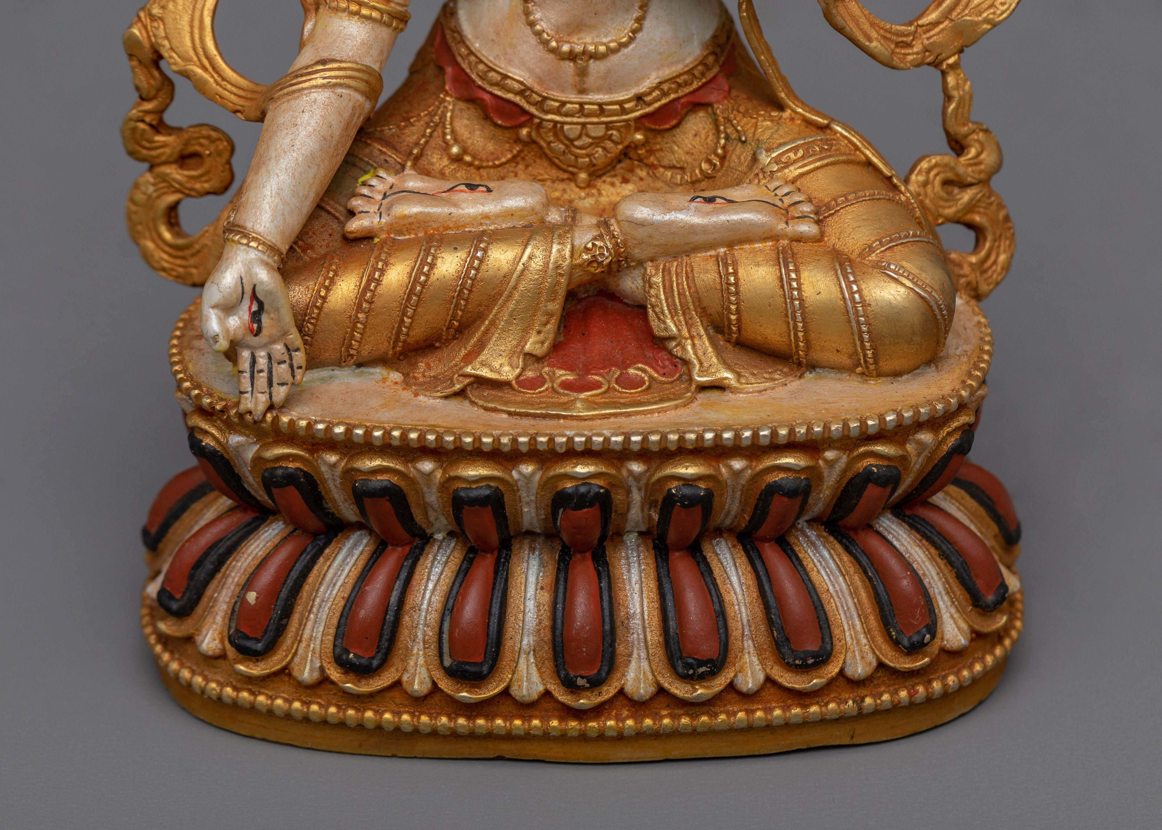 Small White Tara Buddhist Statue | Beautifully Machine crafted Art