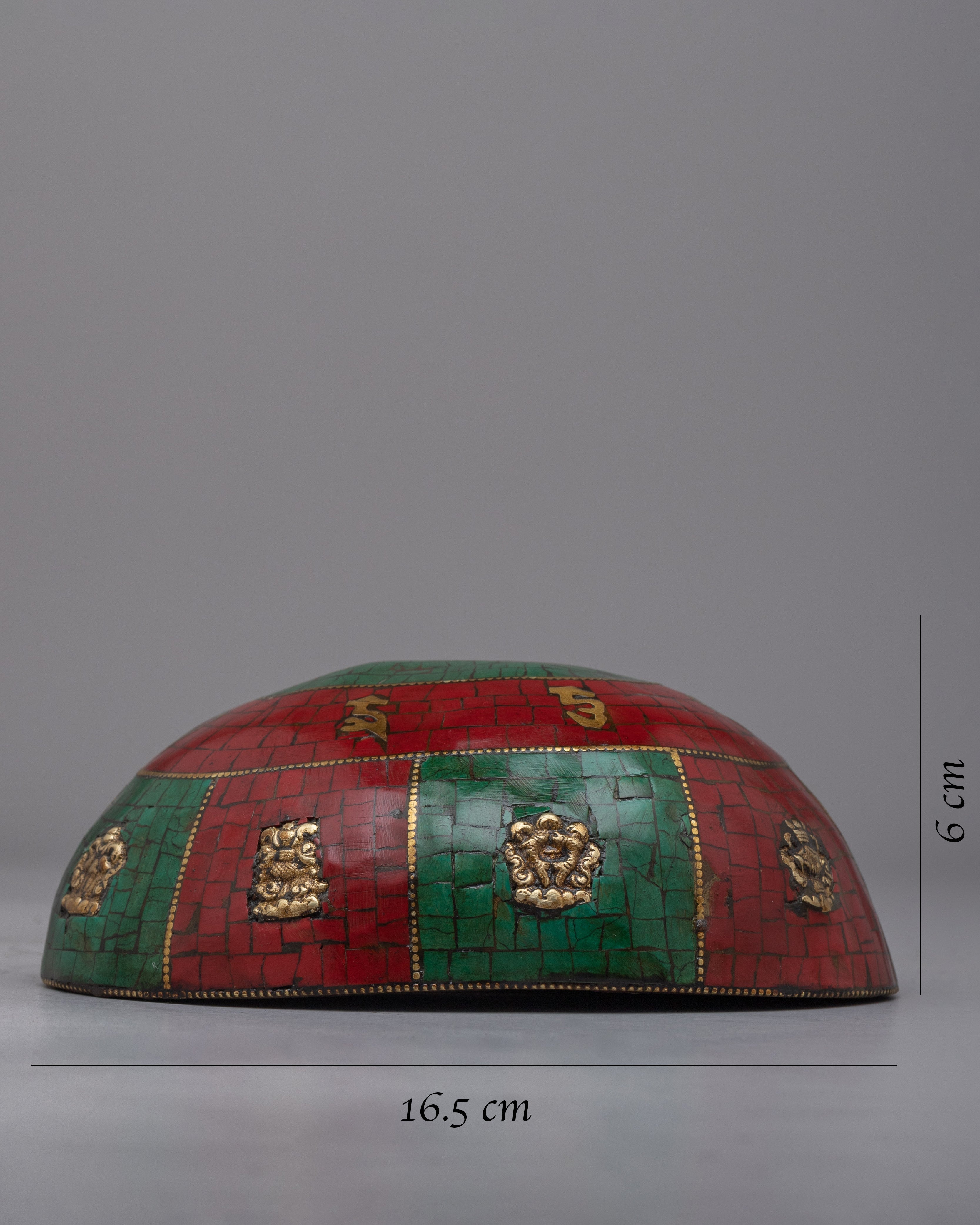 Ornate Kapala Bowl | Create a Sacred Space for Rituals and Ceremonies