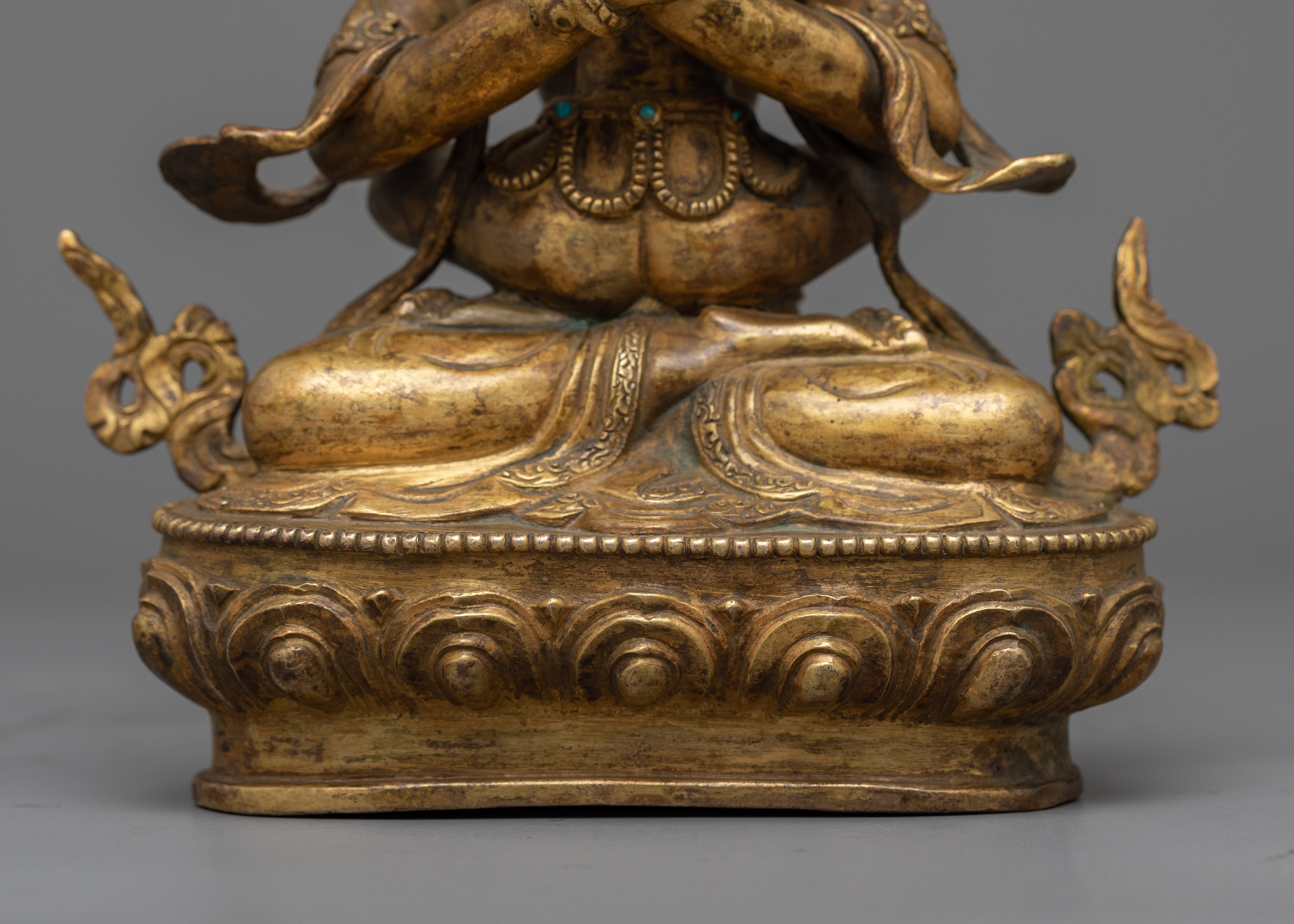 Vajradhara With Consort Statue | Unveiling the Divine Union of Deities