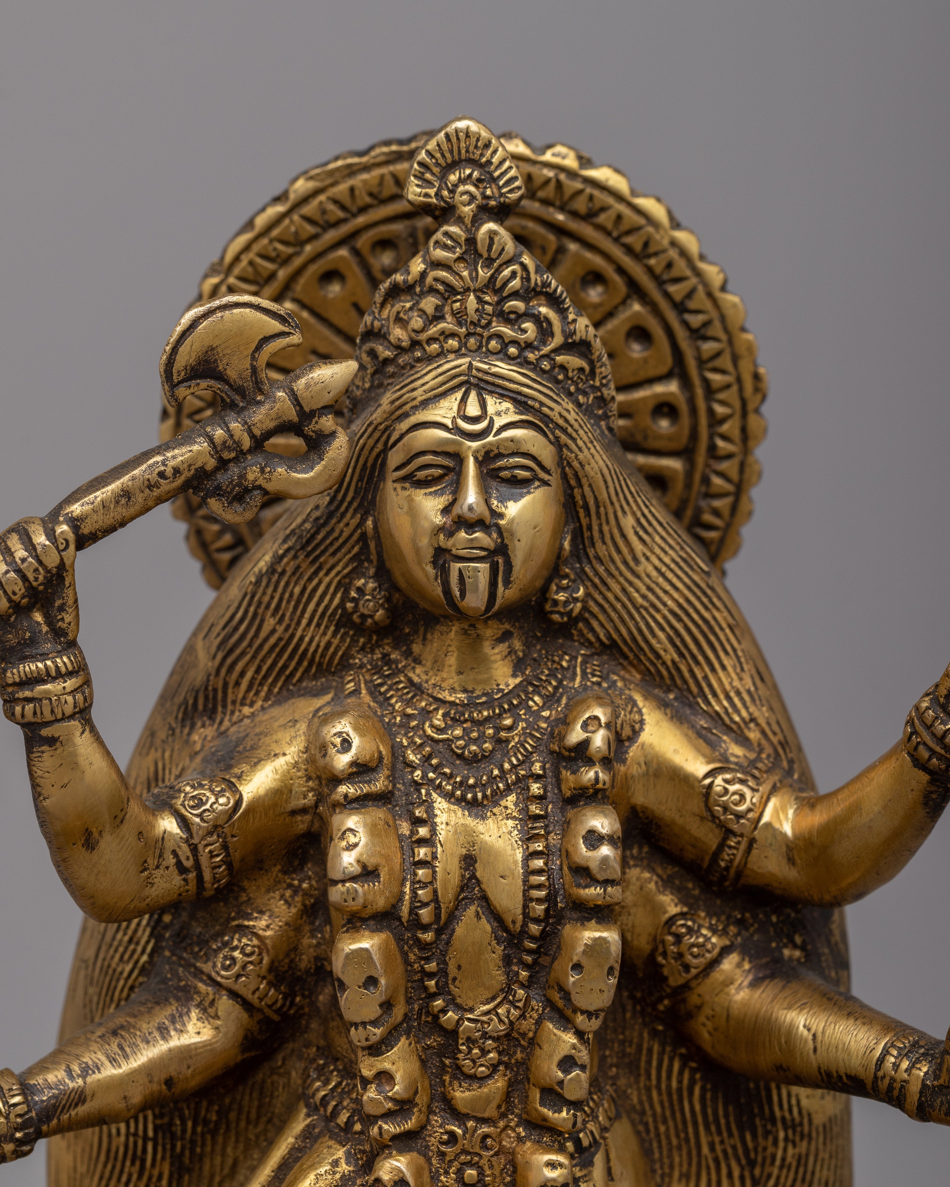 Kali mata Mantra Practice Statue | Adorning Your Space with the Divine Mother