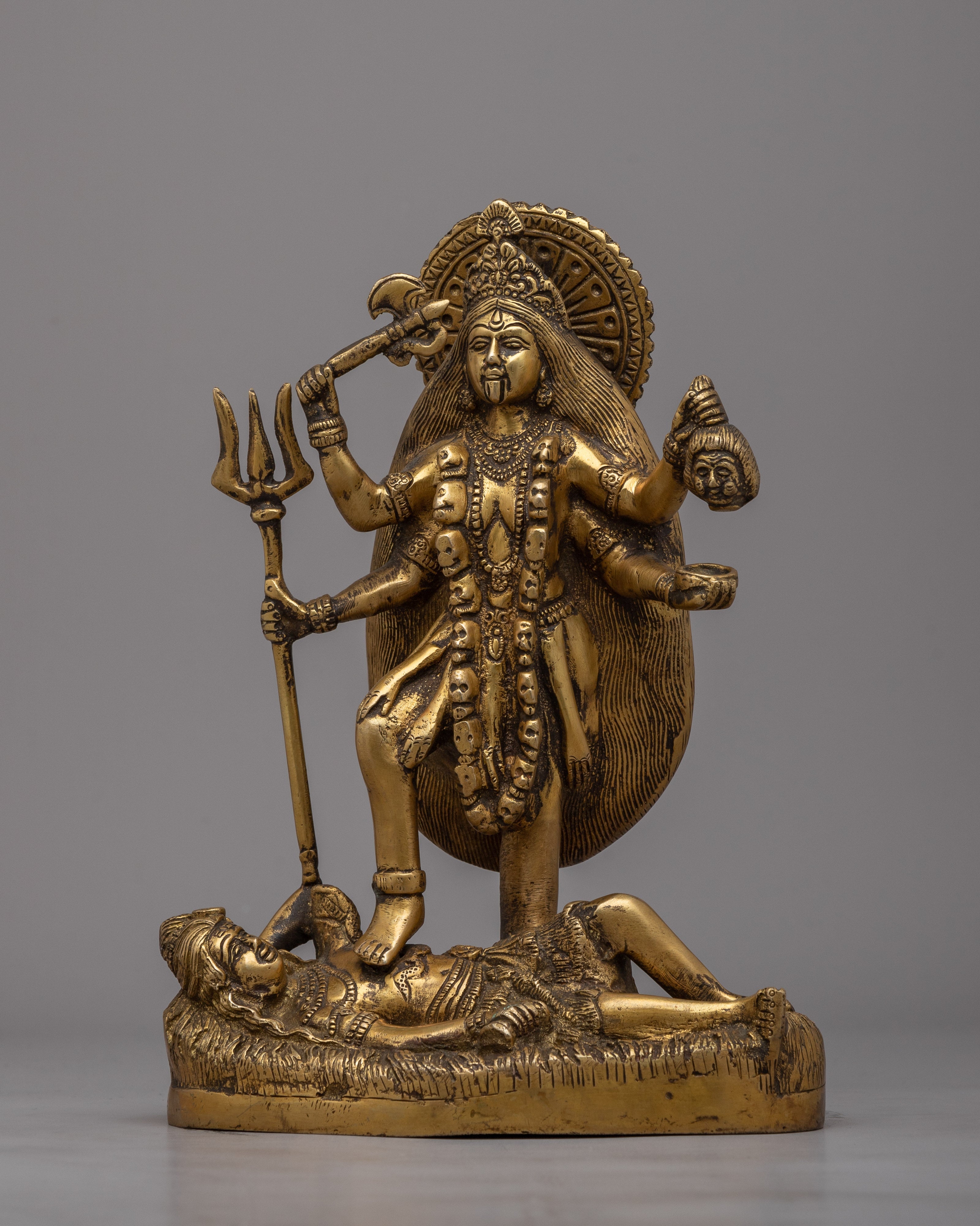 Kali mata Mantra Practice Statue | Adorning Your Space with the Divine Mother