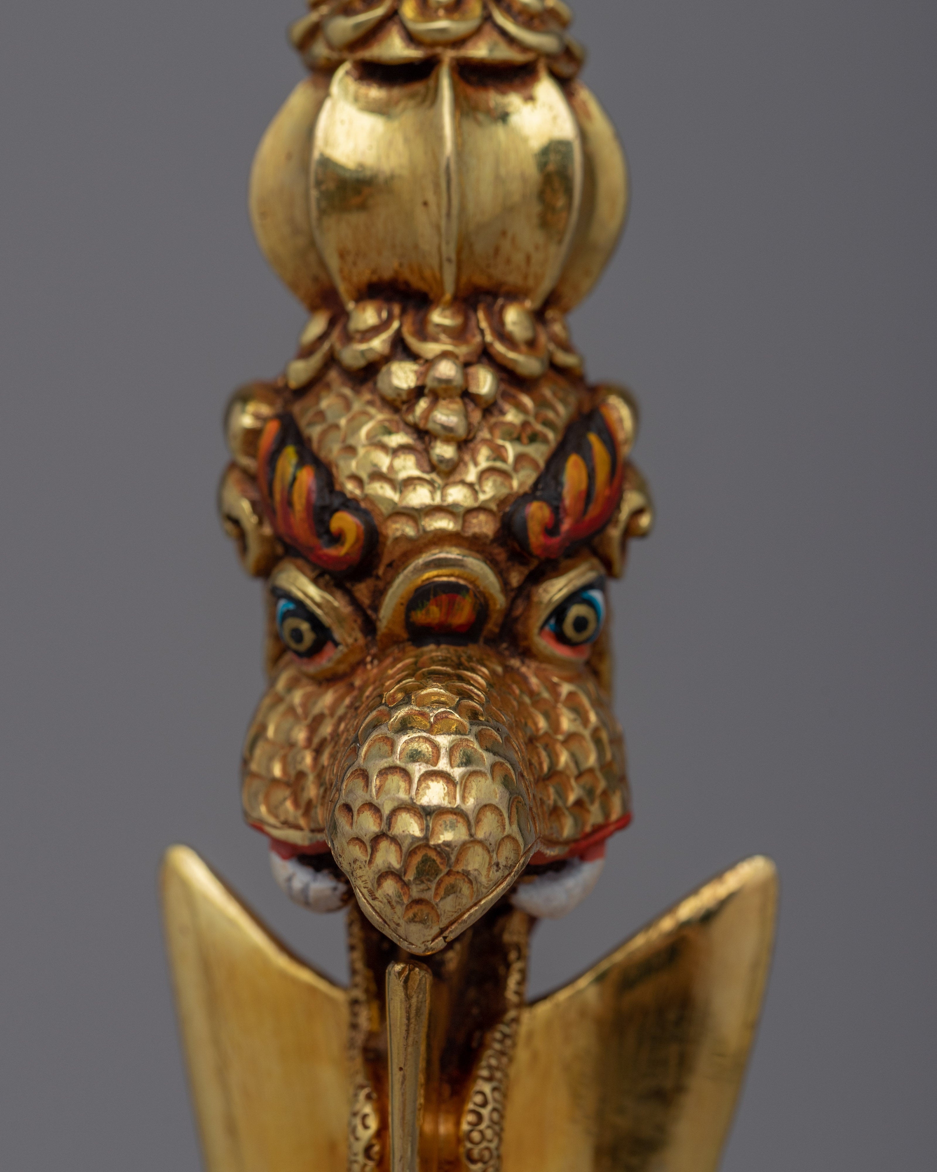 Copper Body Dorje Phurba Dagger | Sacred Buddhist Ritual Tool