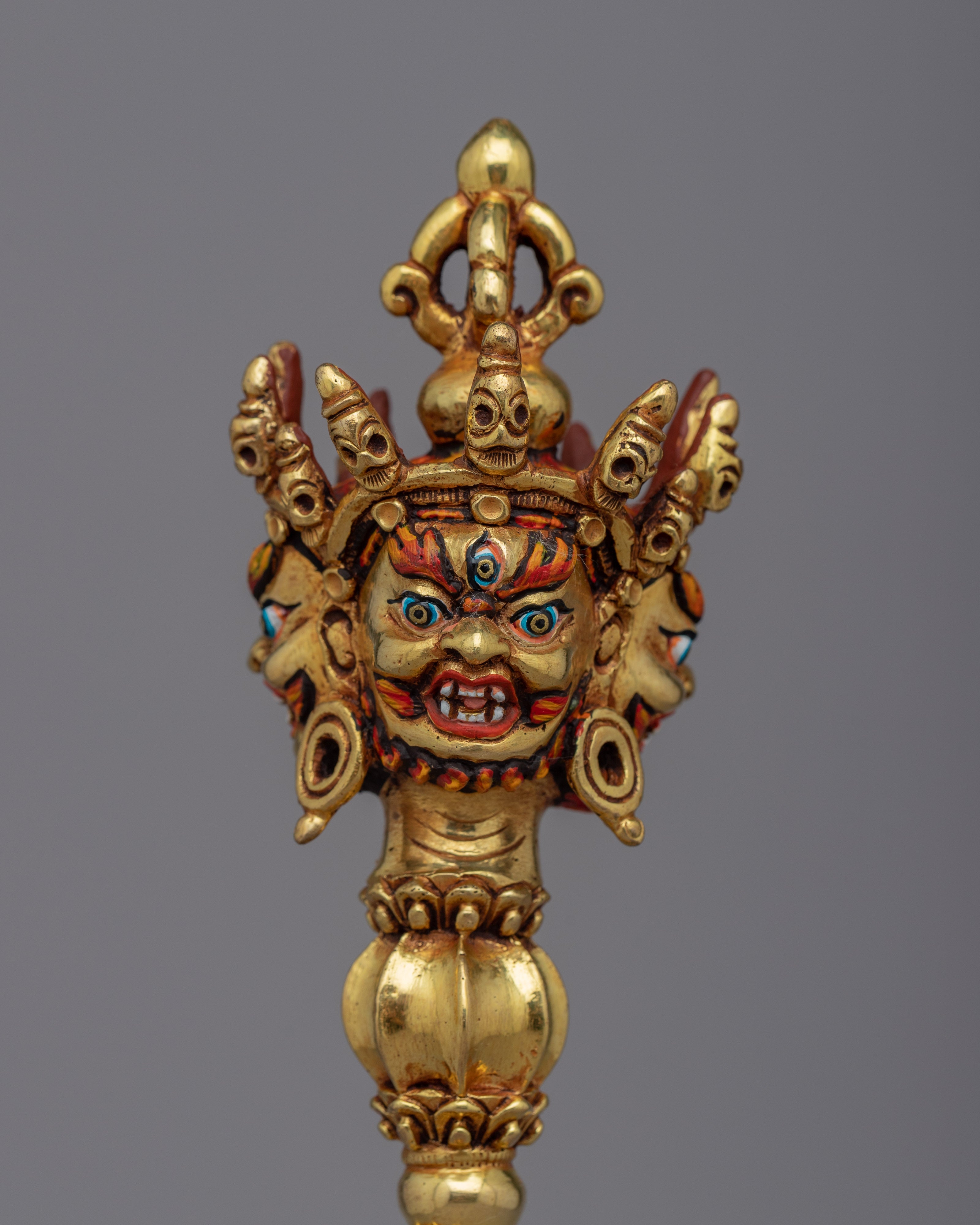 Copper Body Dorje Phurba Dagger | Sacred Buddhist Ritual Tool