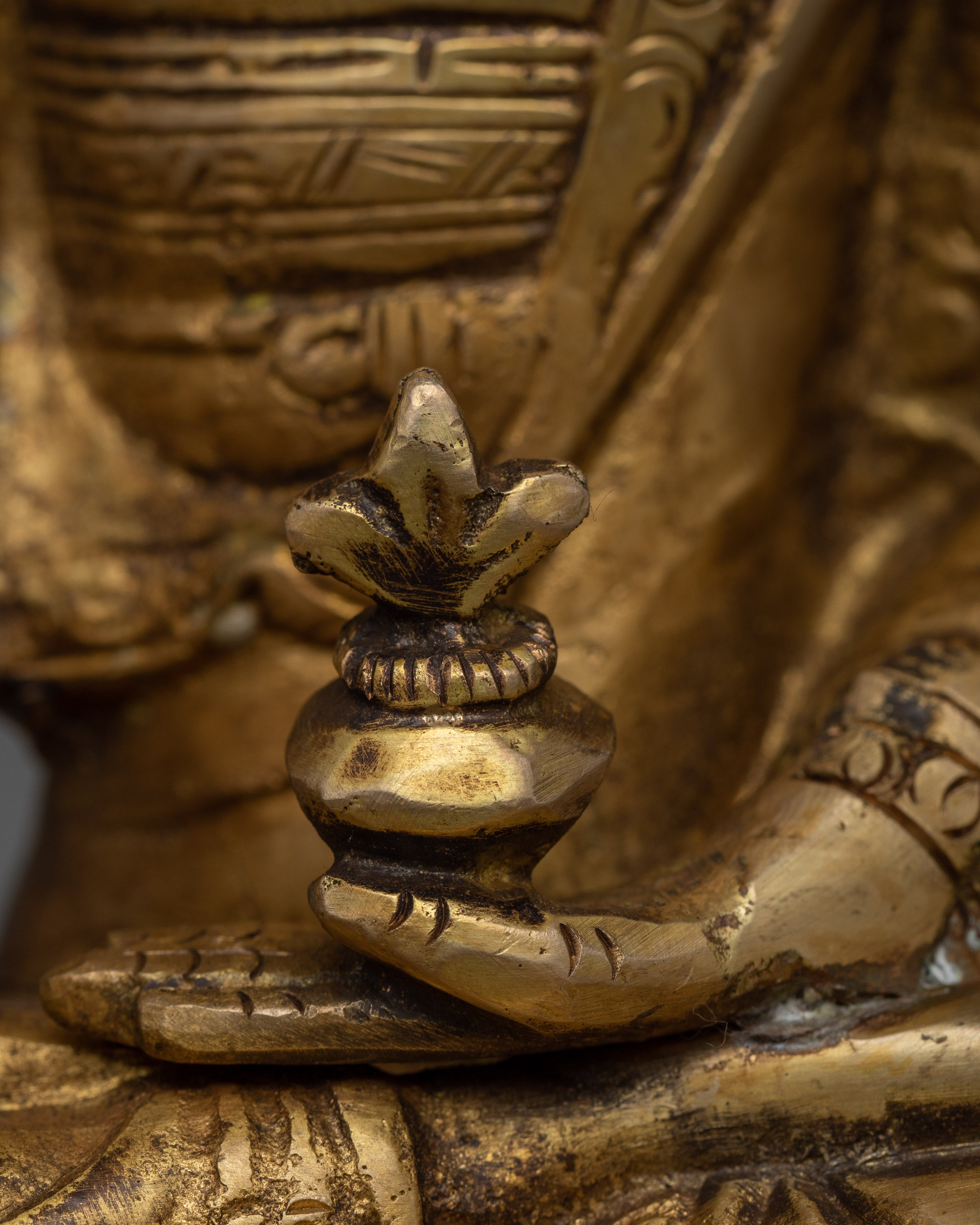 Healing Medicine Buddha Statue | Traditional Buddhist Sculpture