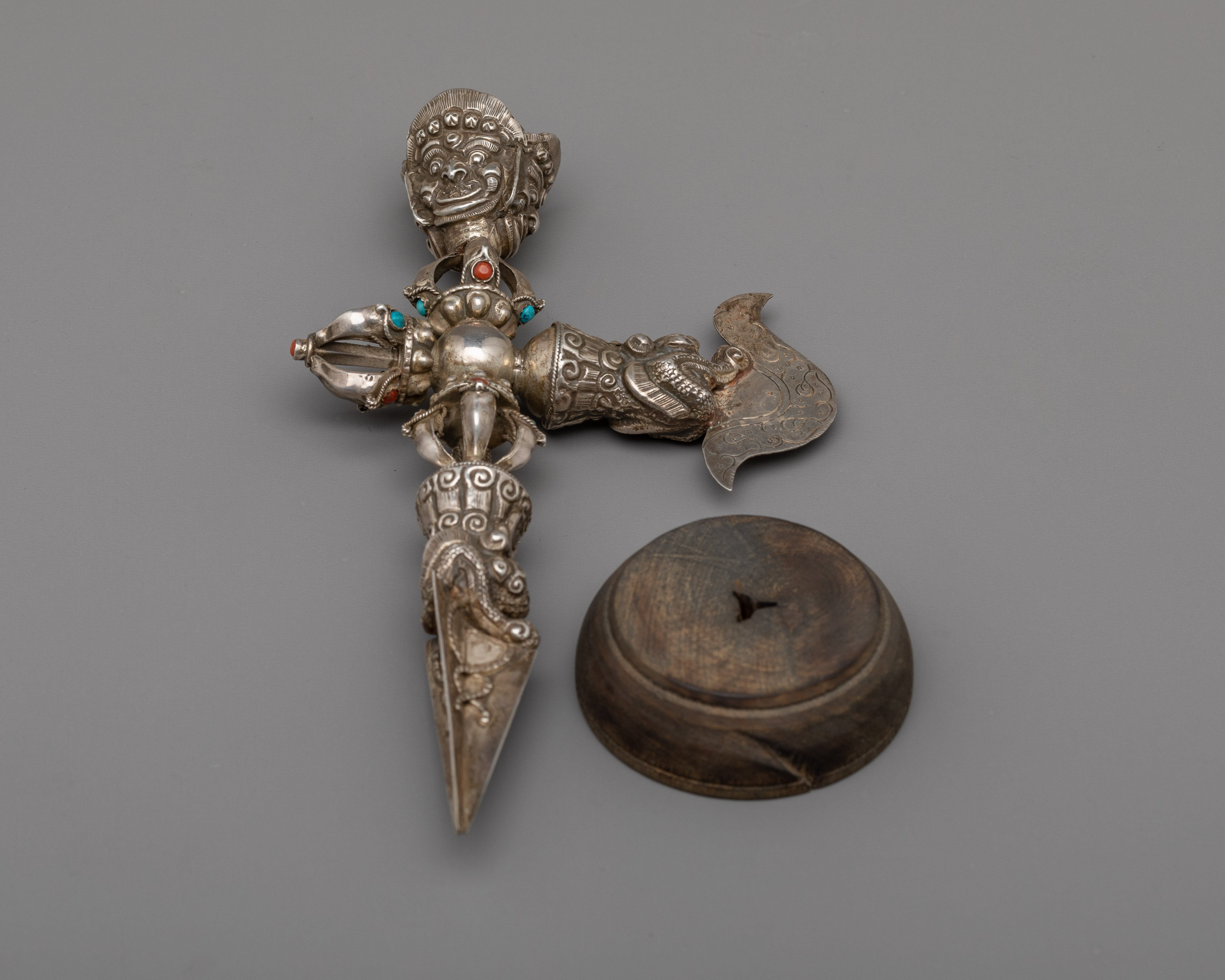 Phurba with Kartika Knife | Enhancing Meditation, Protection, and Spiritual Connection