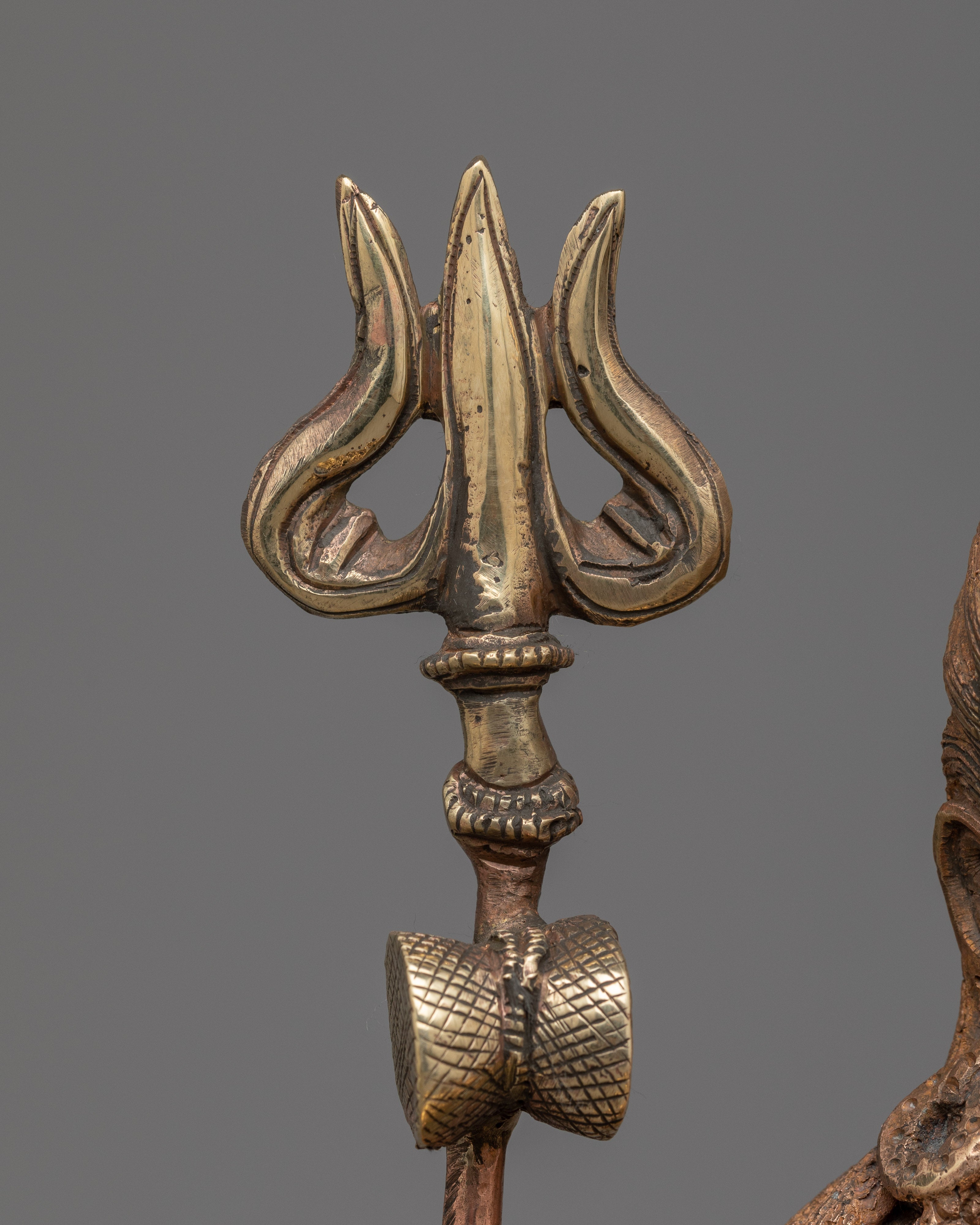 Handmade Copper Adiyogi Shiva Statue | Inspire Serenity and Wisdom in Your Home"