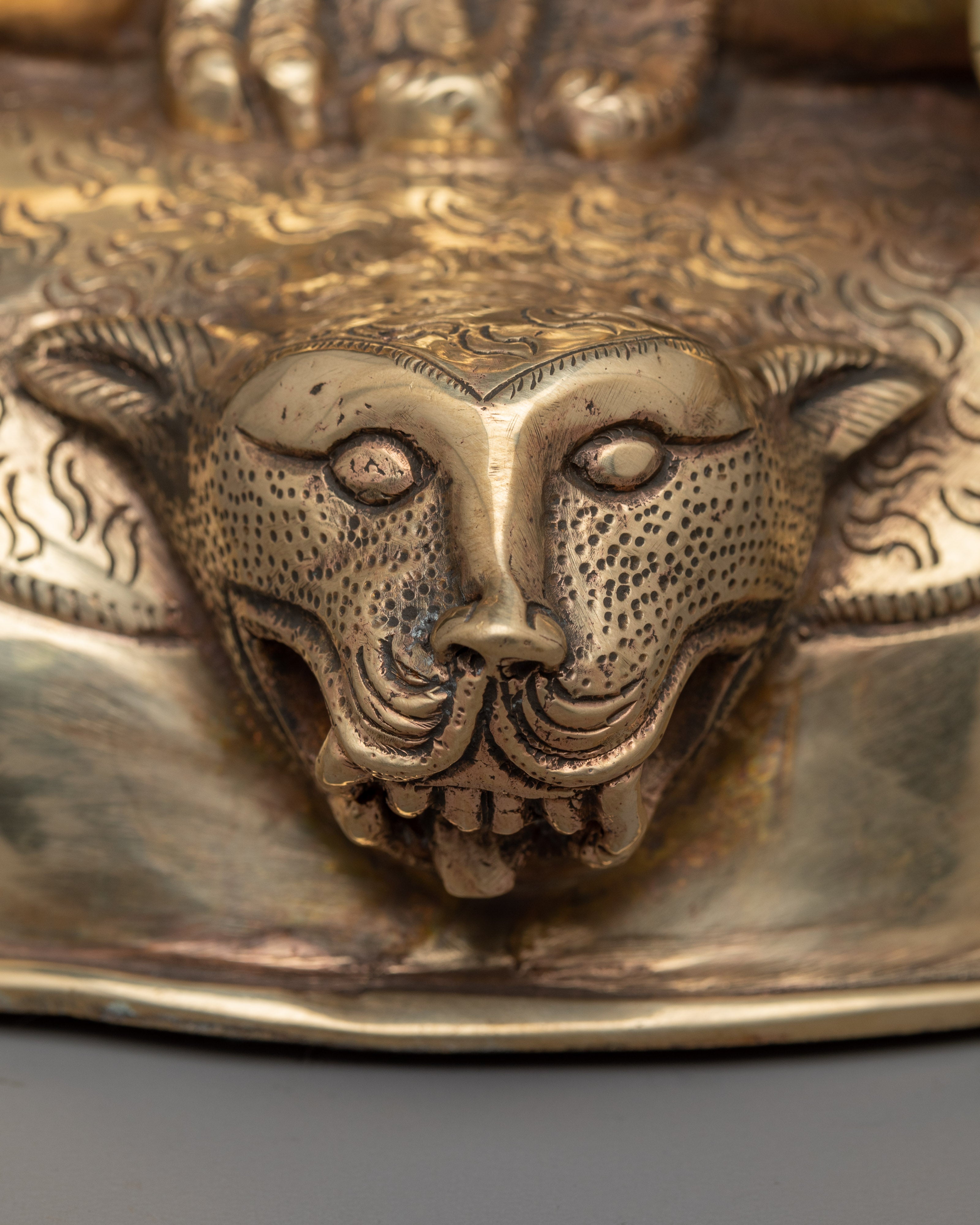 Handmade Copper Adiyogi Shiva Statue | Inspire Serenity and Wisdom in Your Home"