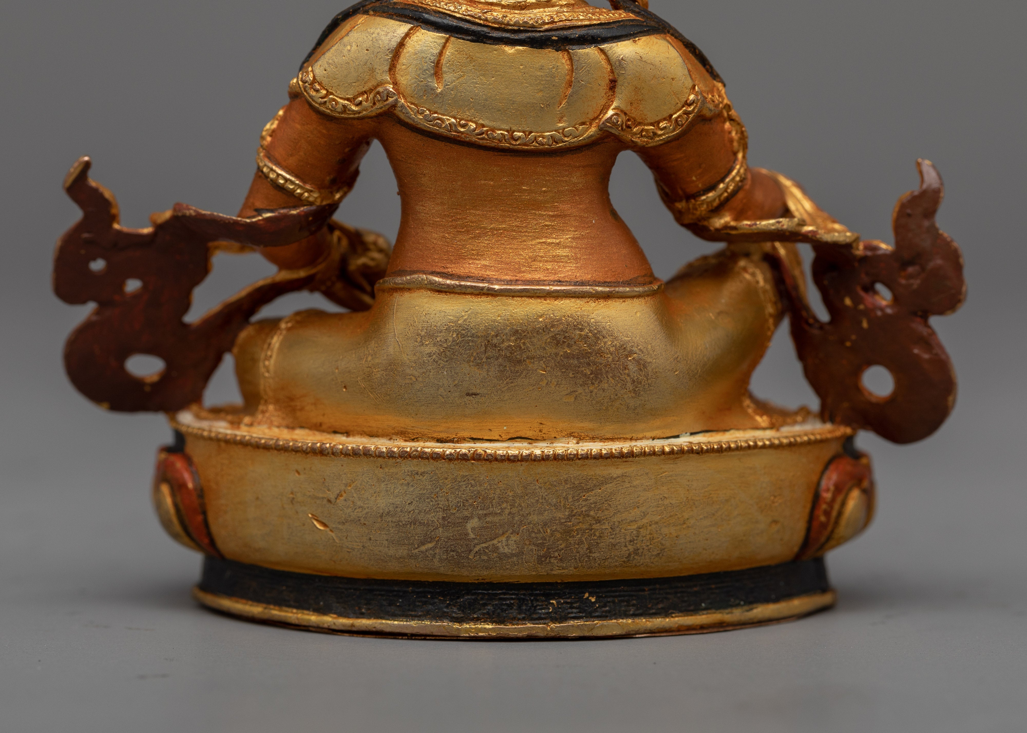 Buddhist Mini Dzambhala Statue | A Resplendent Icon of Prosperity and Protection