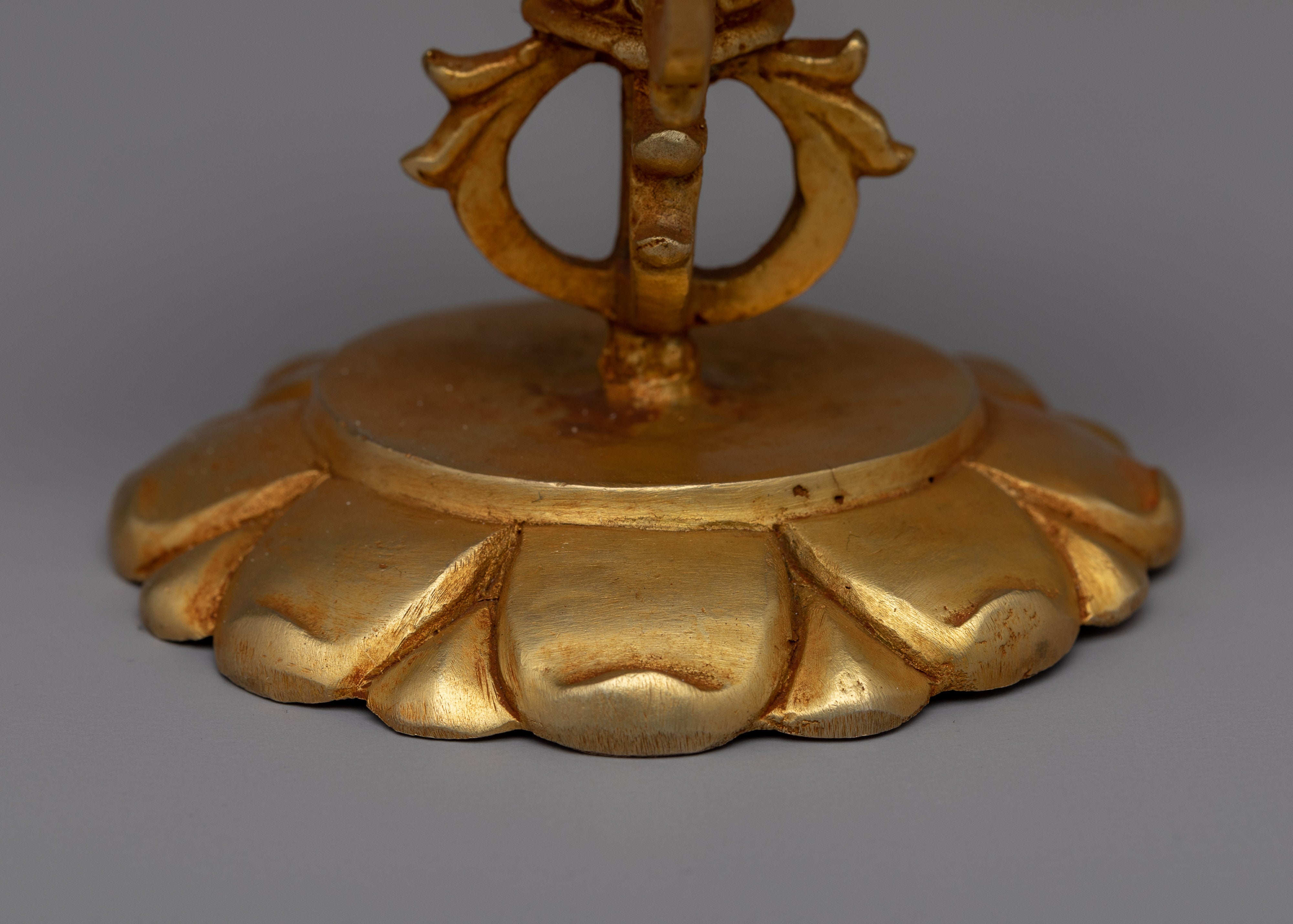 Exquisite Handcrafted Bishwo Vajra | Copper Vajra for Spiritual Enlightenment