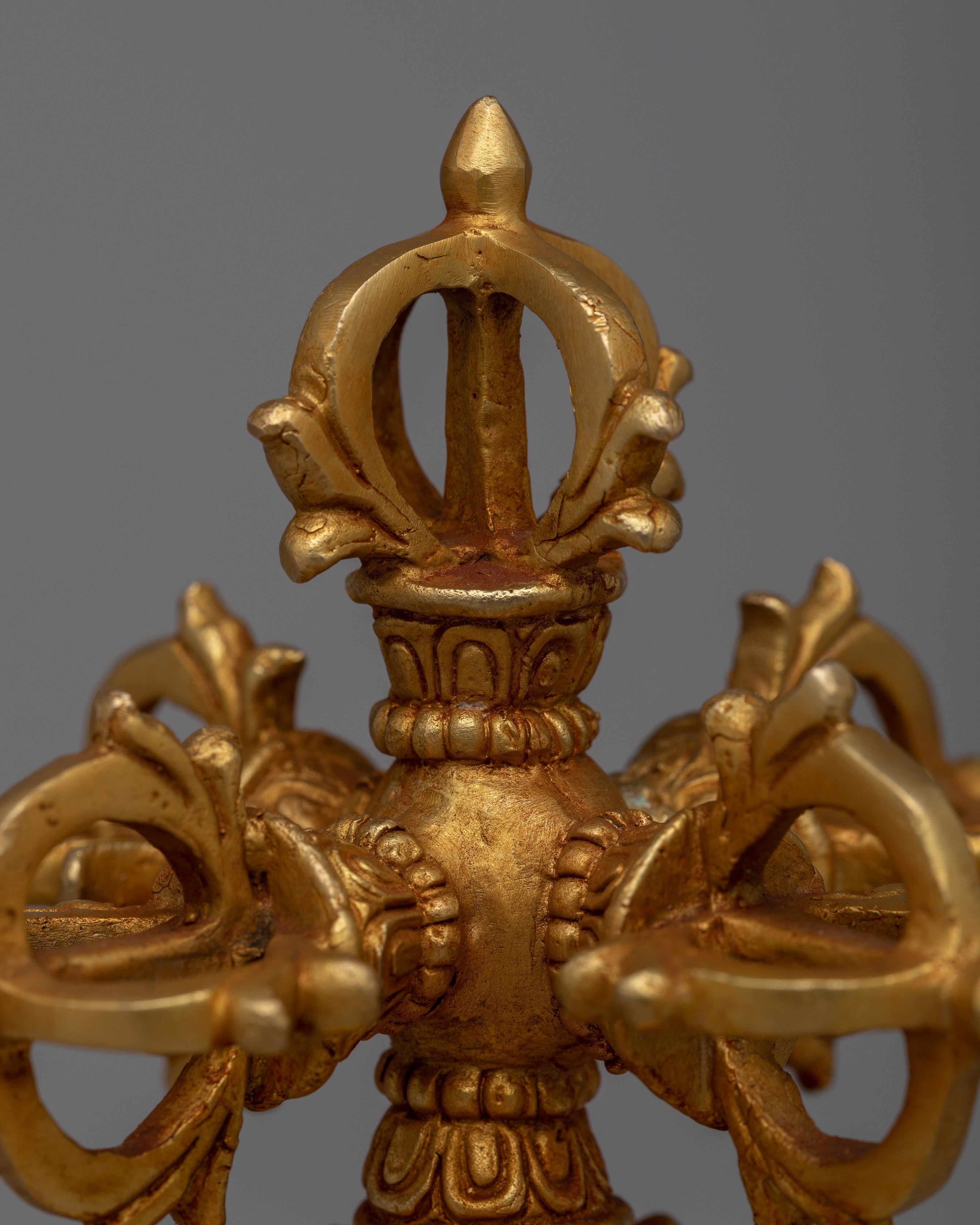 Exquisite Handcrafted Bishwo Vajra | Copper Vajra for Spiritual Enlightenment