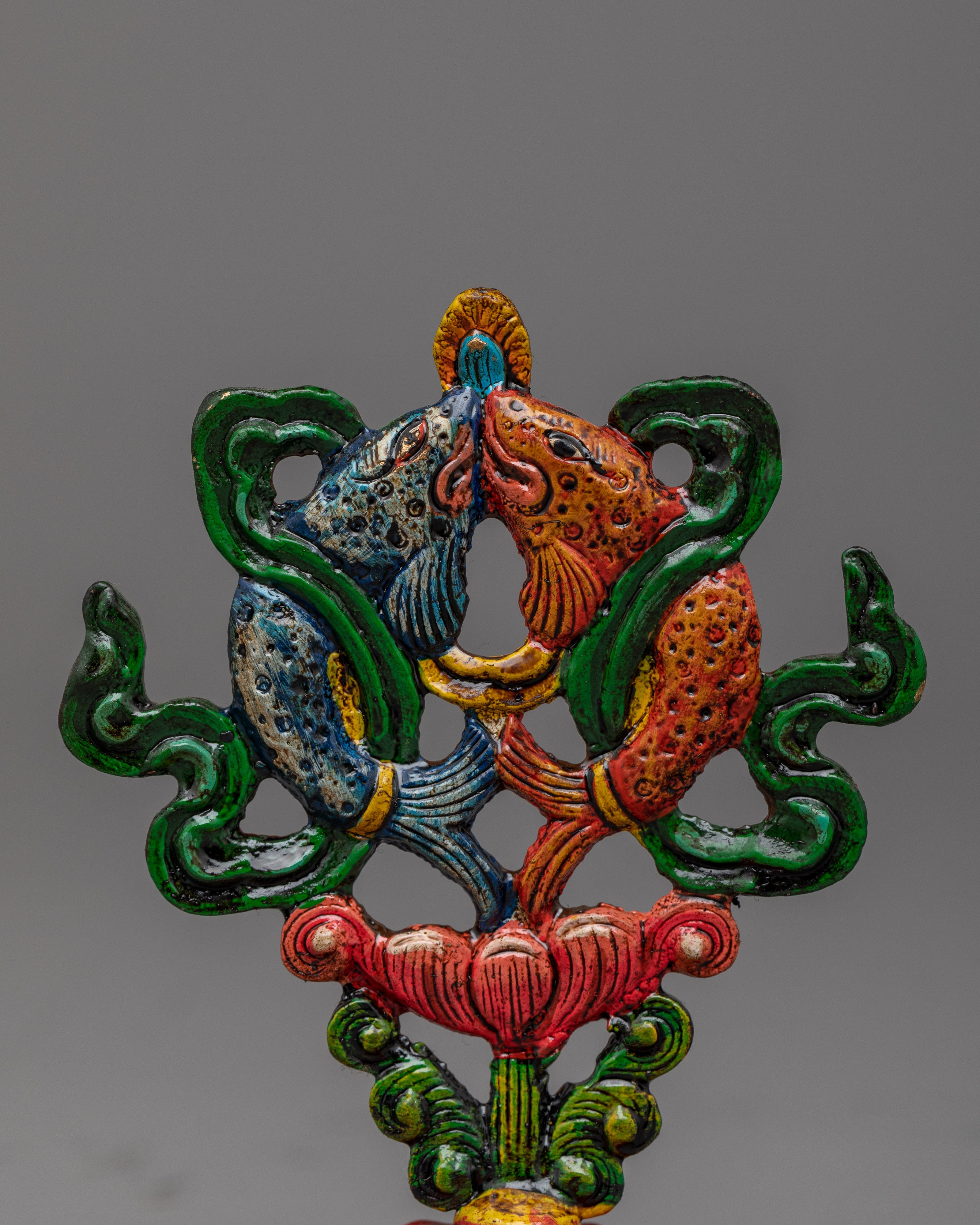 Buddhist Eight Auspicious Symbols | Brass Astamandala Set