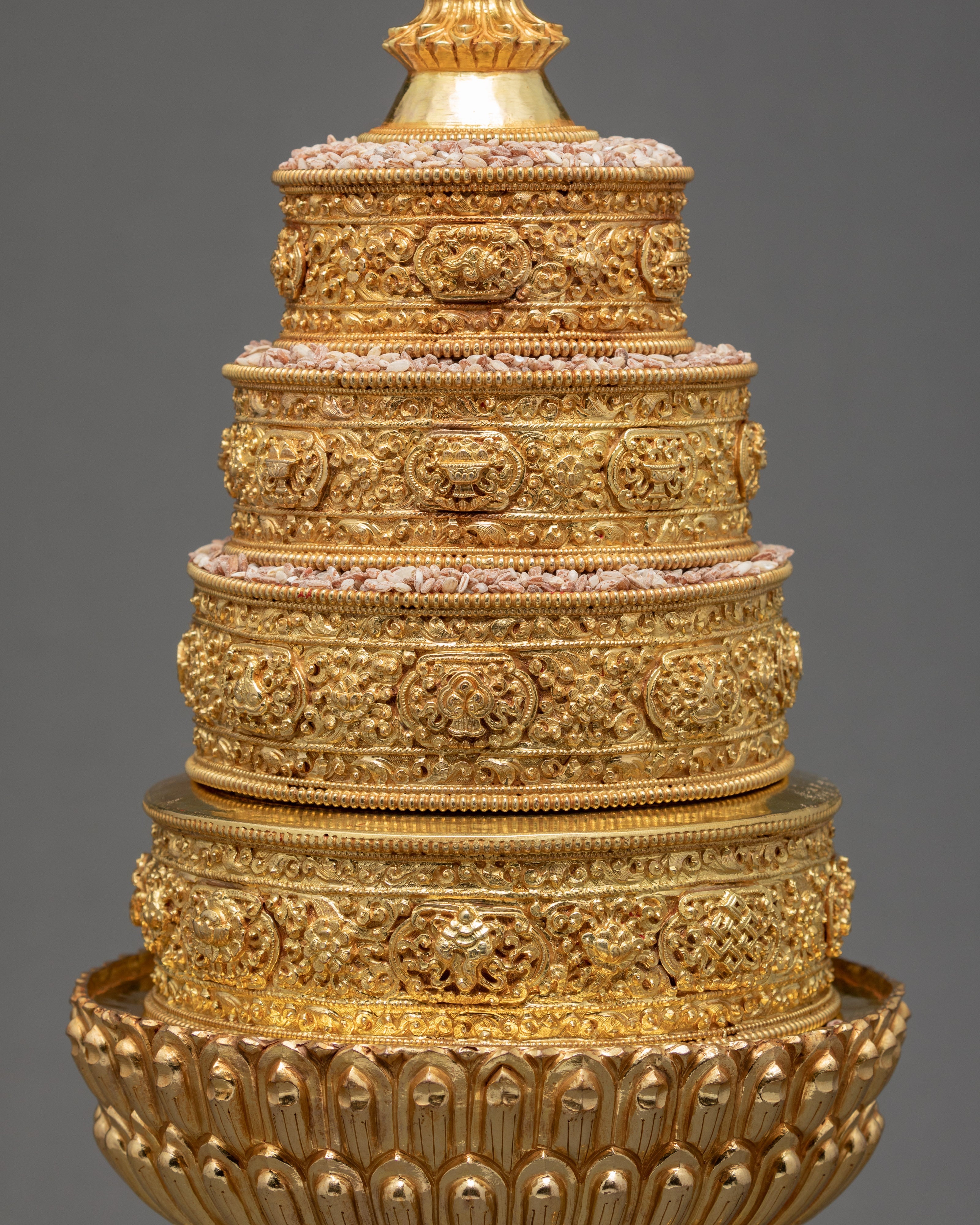 Altar Offering Mandala Set | Traditional Buddhist Offerings | Nepali Mandala Set