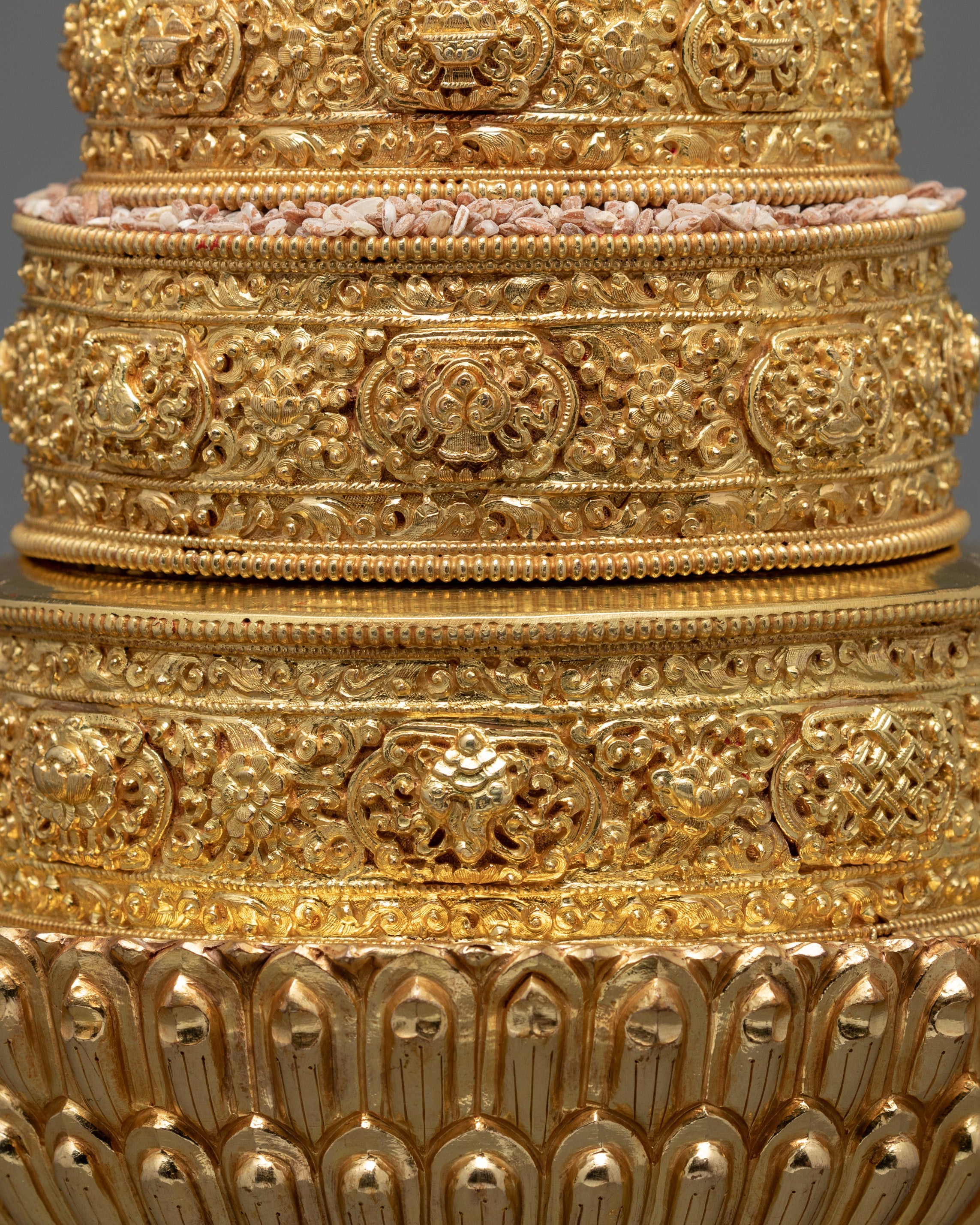 Altar Offering Mandala Set | Traditional Buddhist Offerings | Nepali Mandala Set