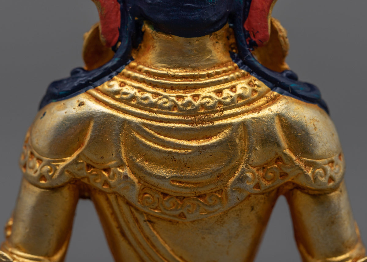 Embrace the Divine Blessings of Amitayus | A Sacred Buddhist Copper Statue