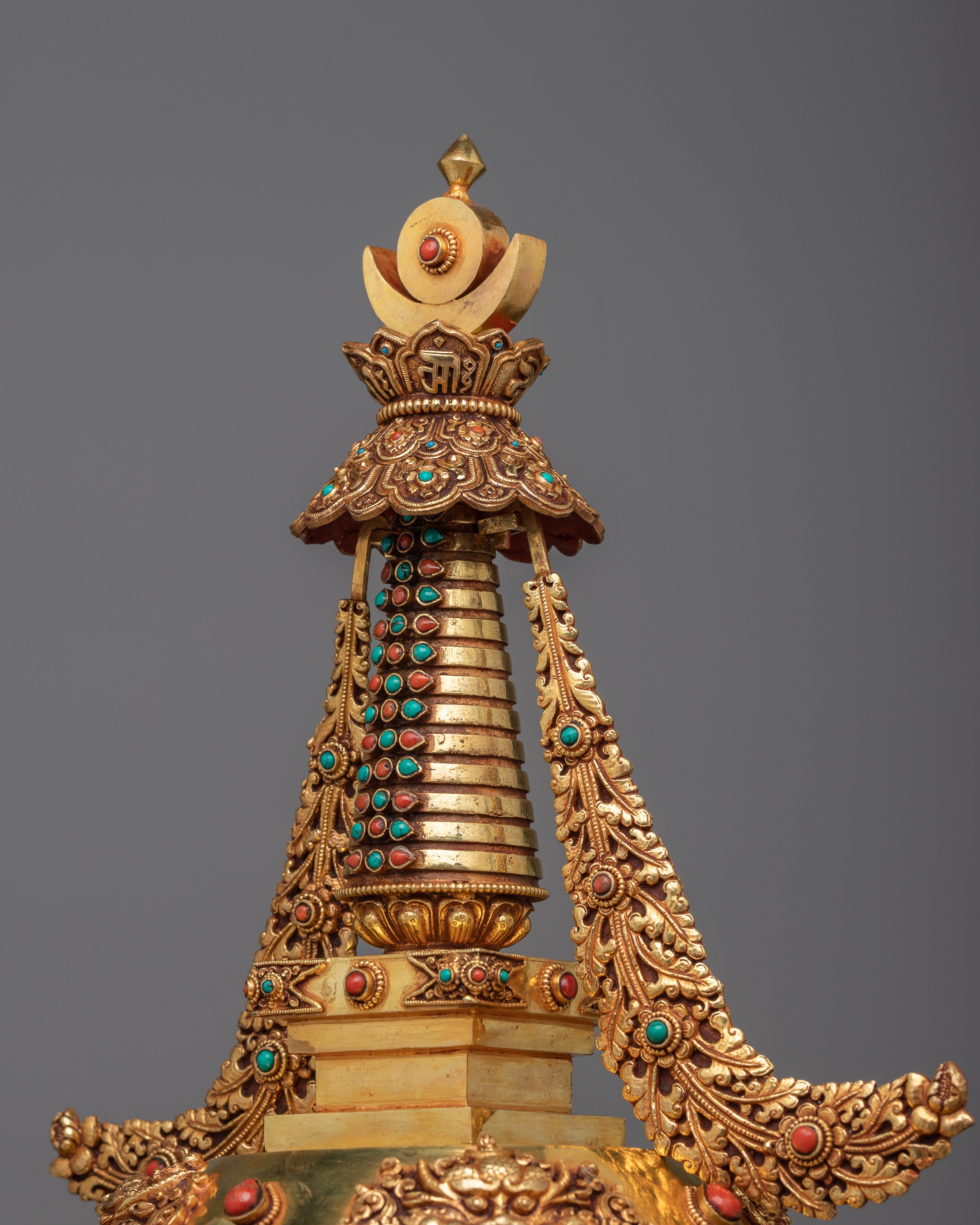 Handcrafted Tibetan Stupa | Embrace Sacred Tradition