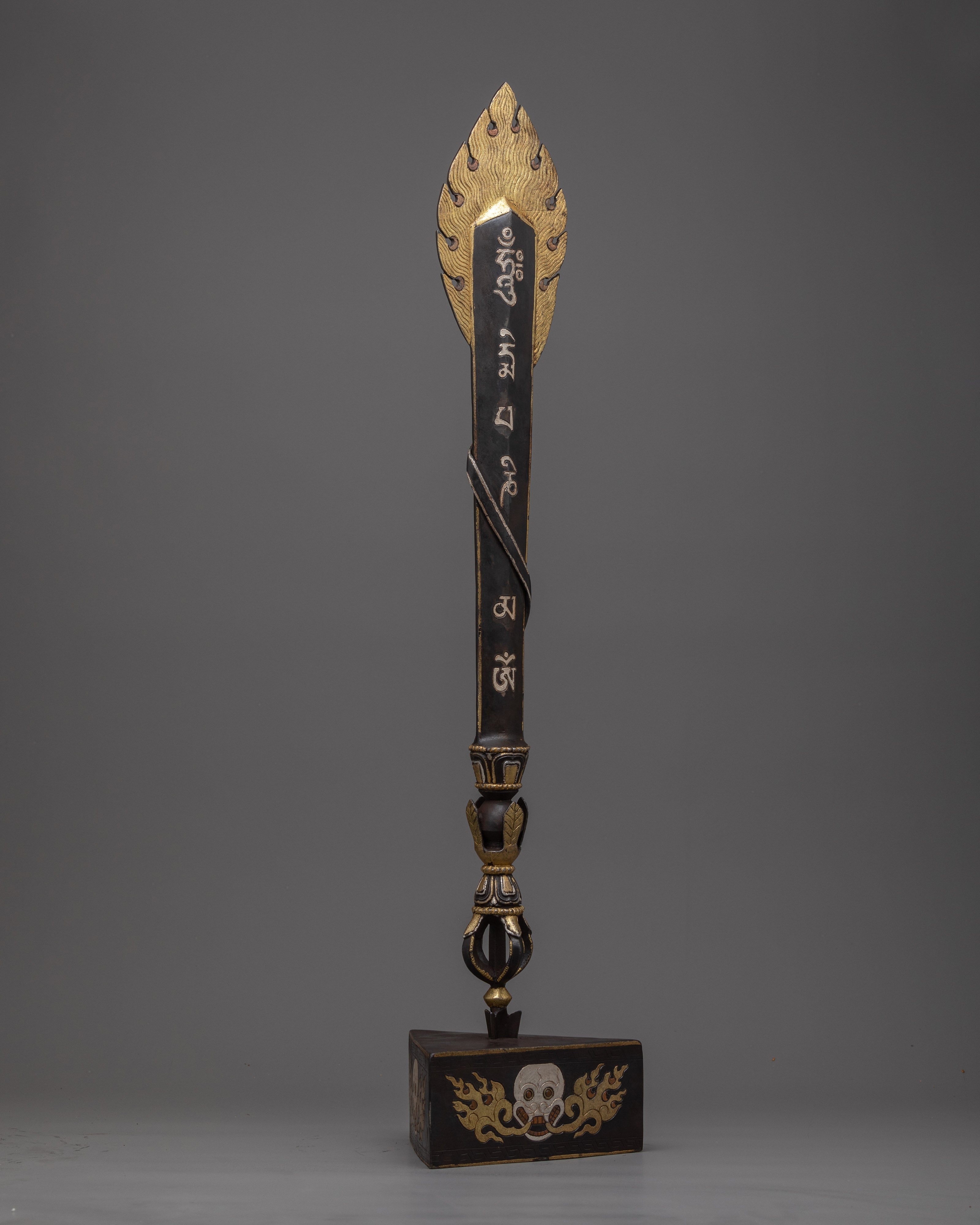 Manjushri Flaming Sword | Adorning Your Sacred Space with the Dagger