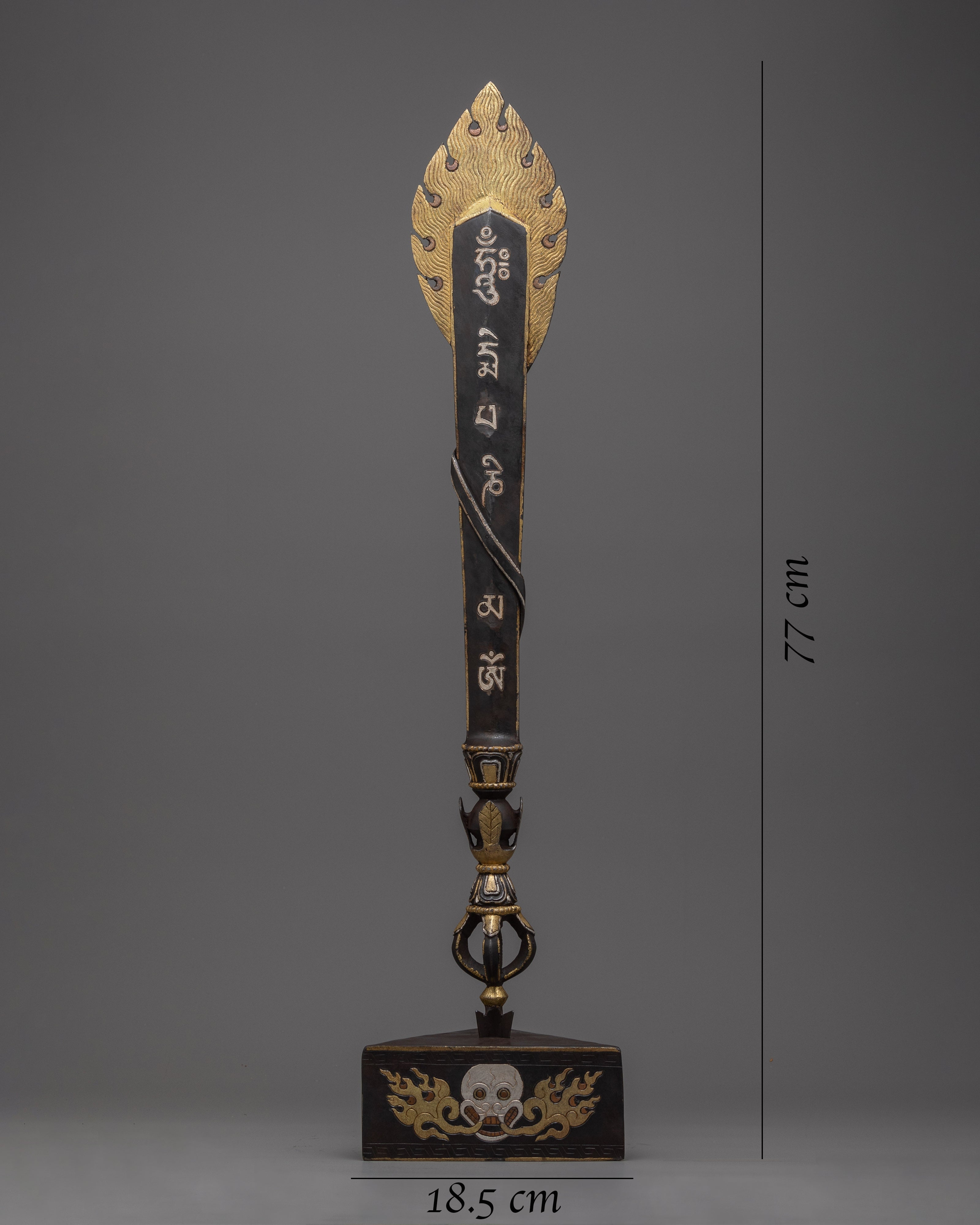 Manjushri Flaming Sword | Adorning Your Sacred Space with the Dagger