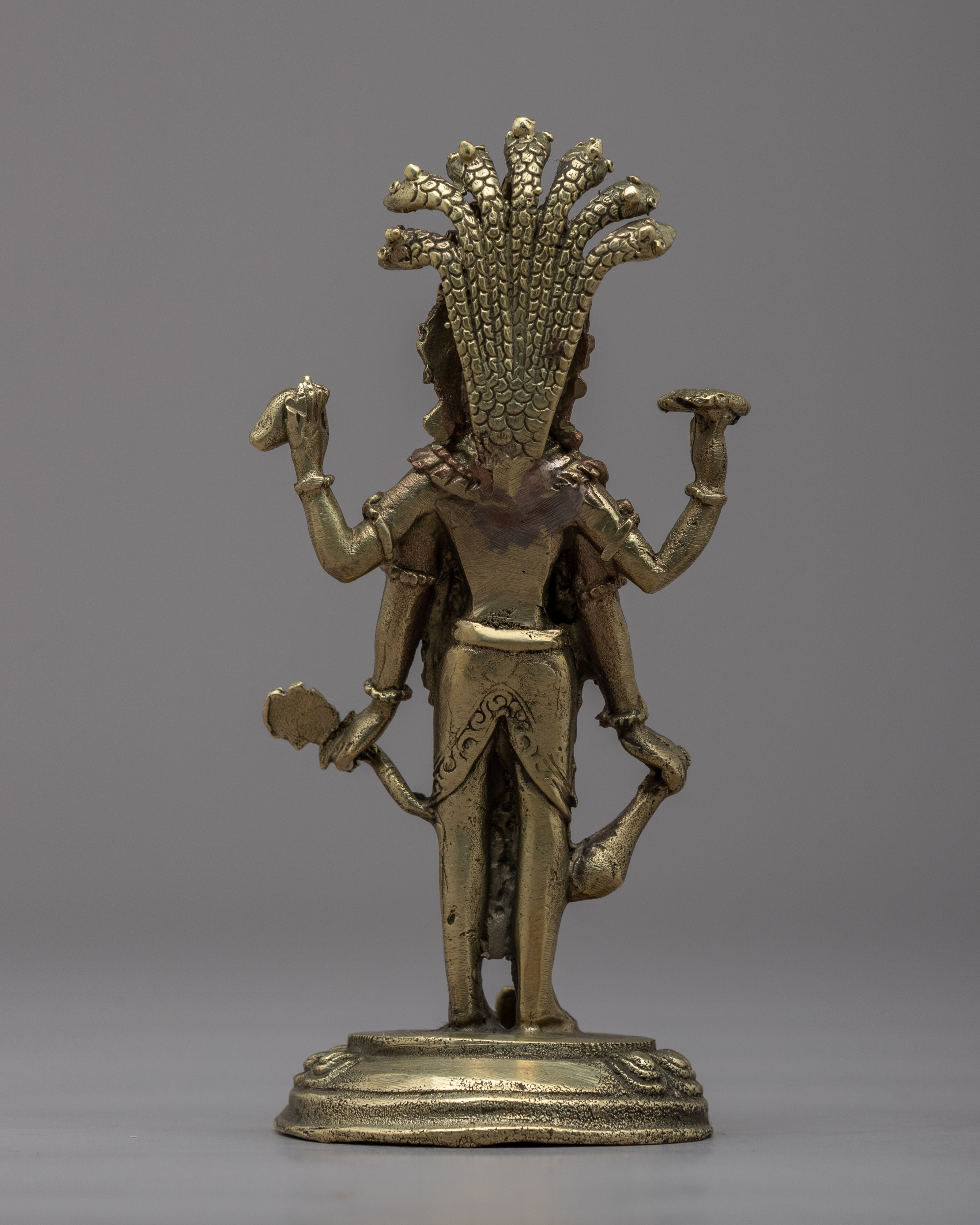 Bishnu God Statue | Handmade Brass Sculpture for Divine Blessings