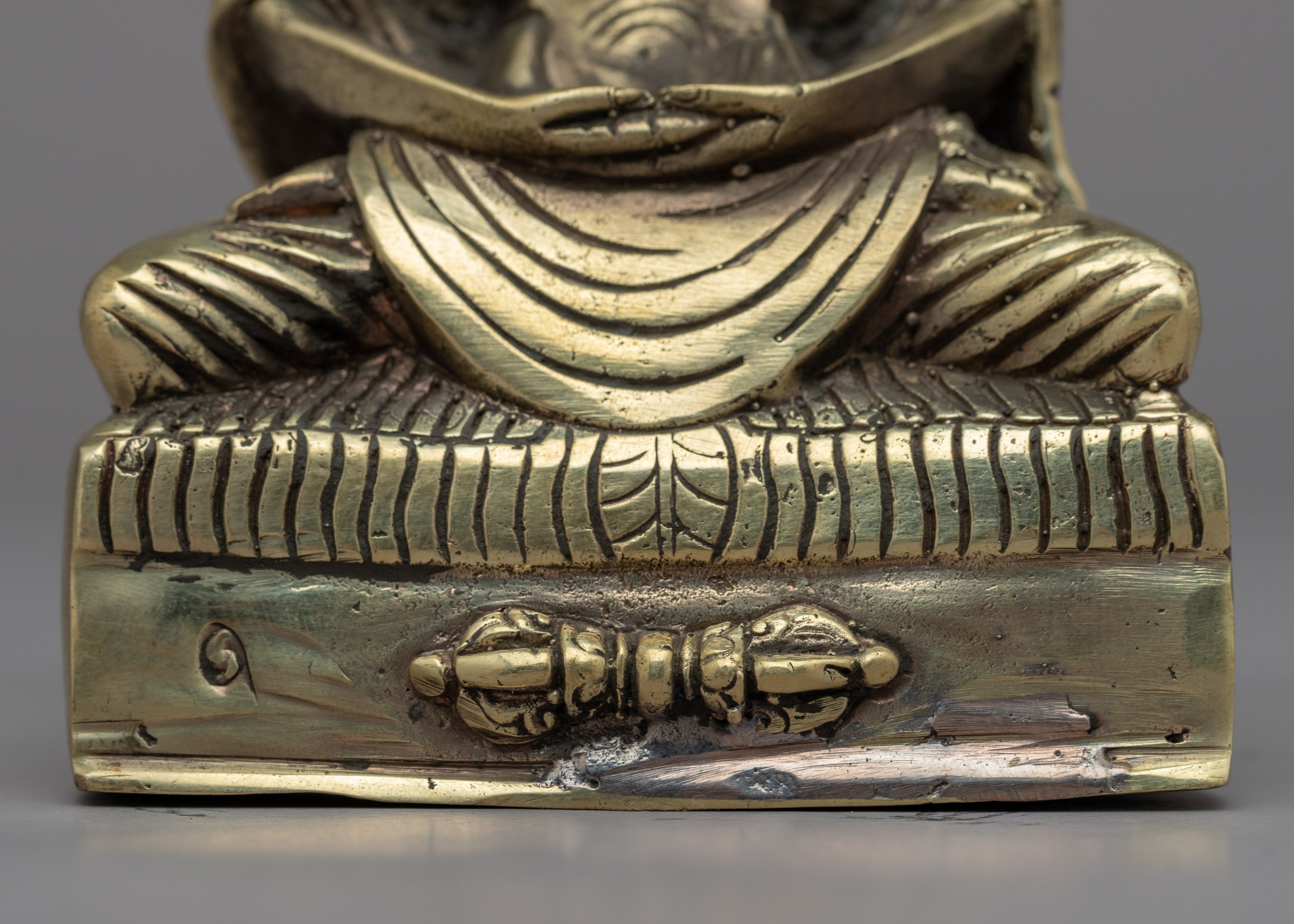 Handcrafted Fasting Buddha Statue | Embrace Inner Peace and Wellness with this Exquisite Artwork