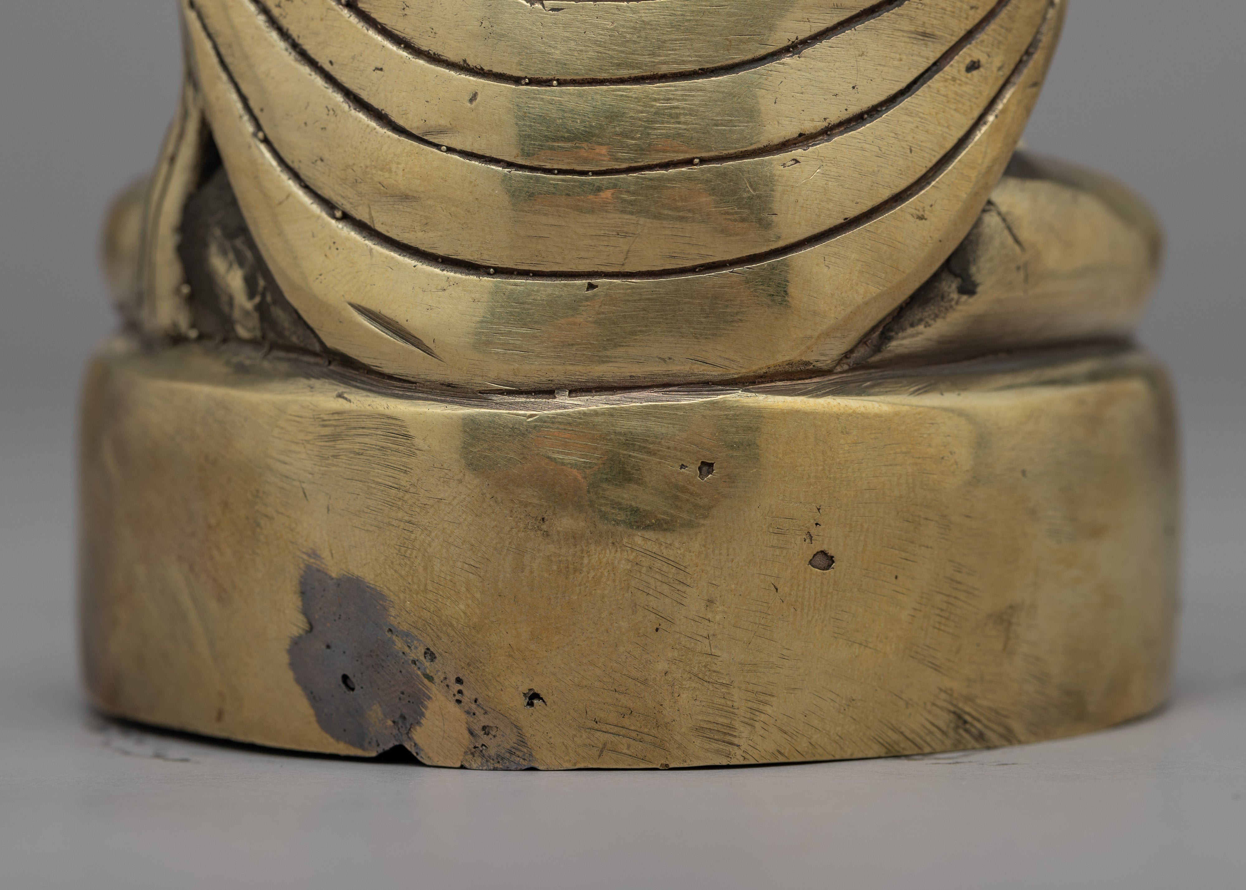 Handcrafted Fasting Buddha Statue | Embrace Inner Peace and Wellness with this Exquisite Artwork