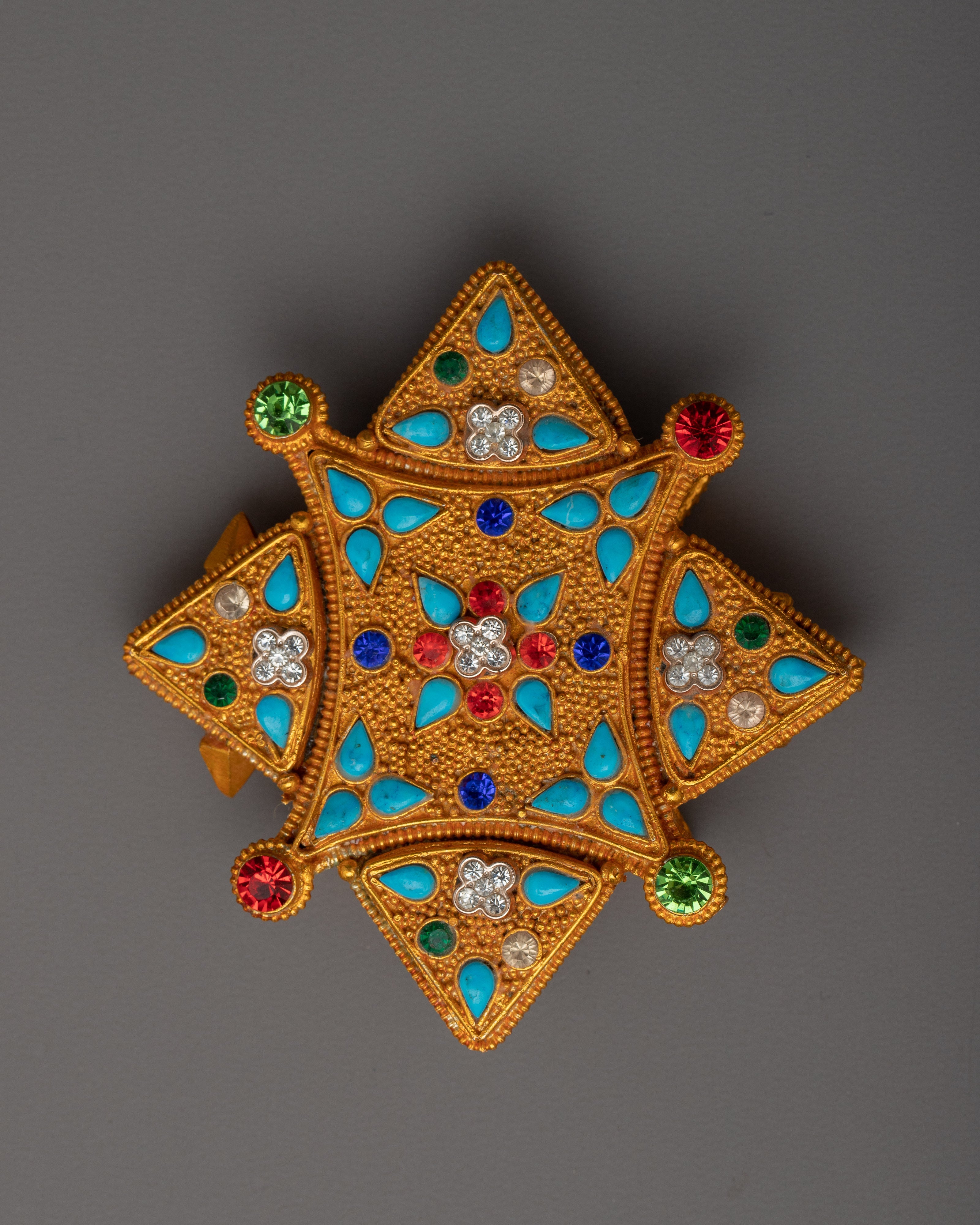 Ritual Amulet Prayer Box Ghau | Sacred Symbol of Protection and Spiritual Guidance