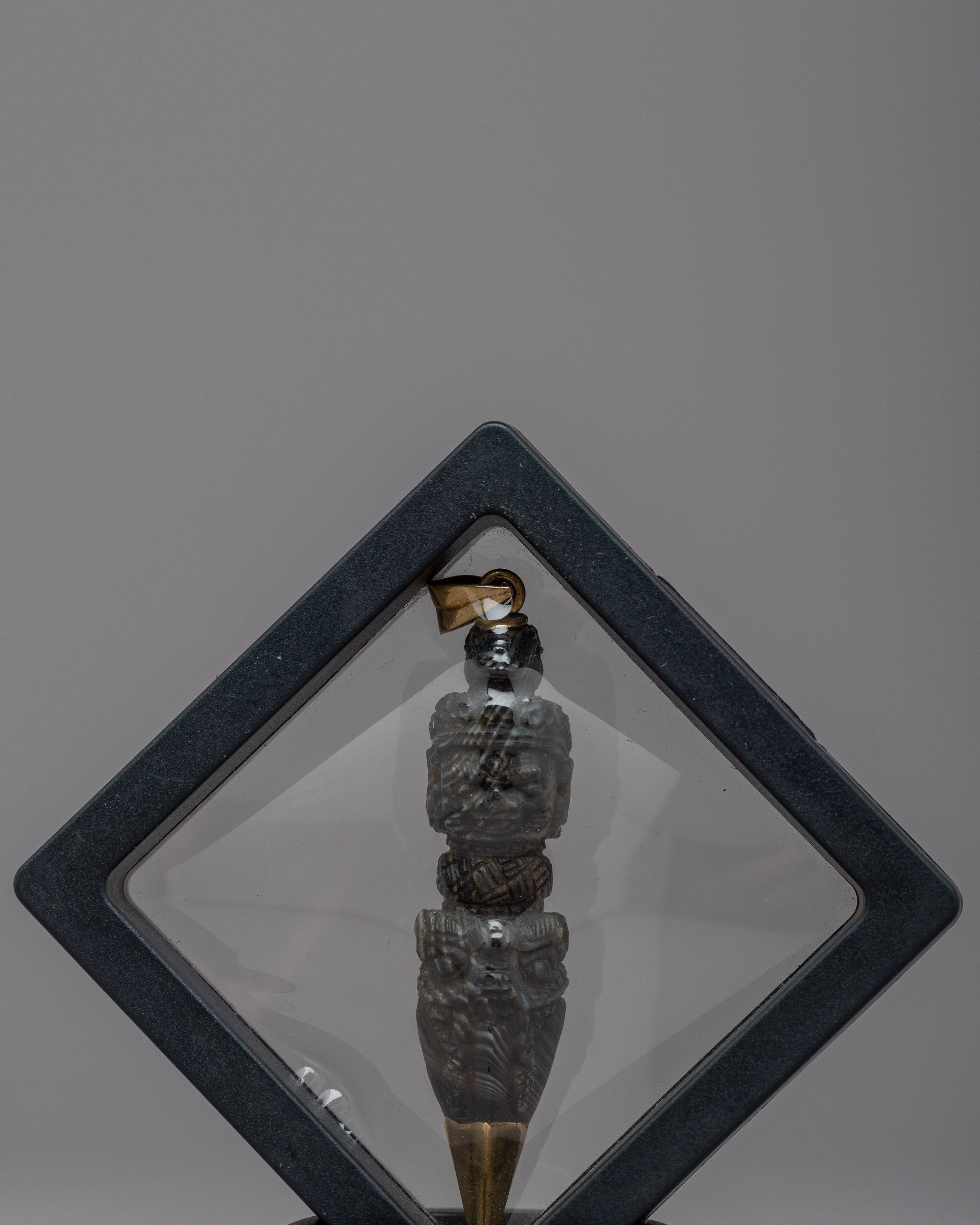 Handmade Phurba with Frame | Unique and Exquisite Ritual Tool