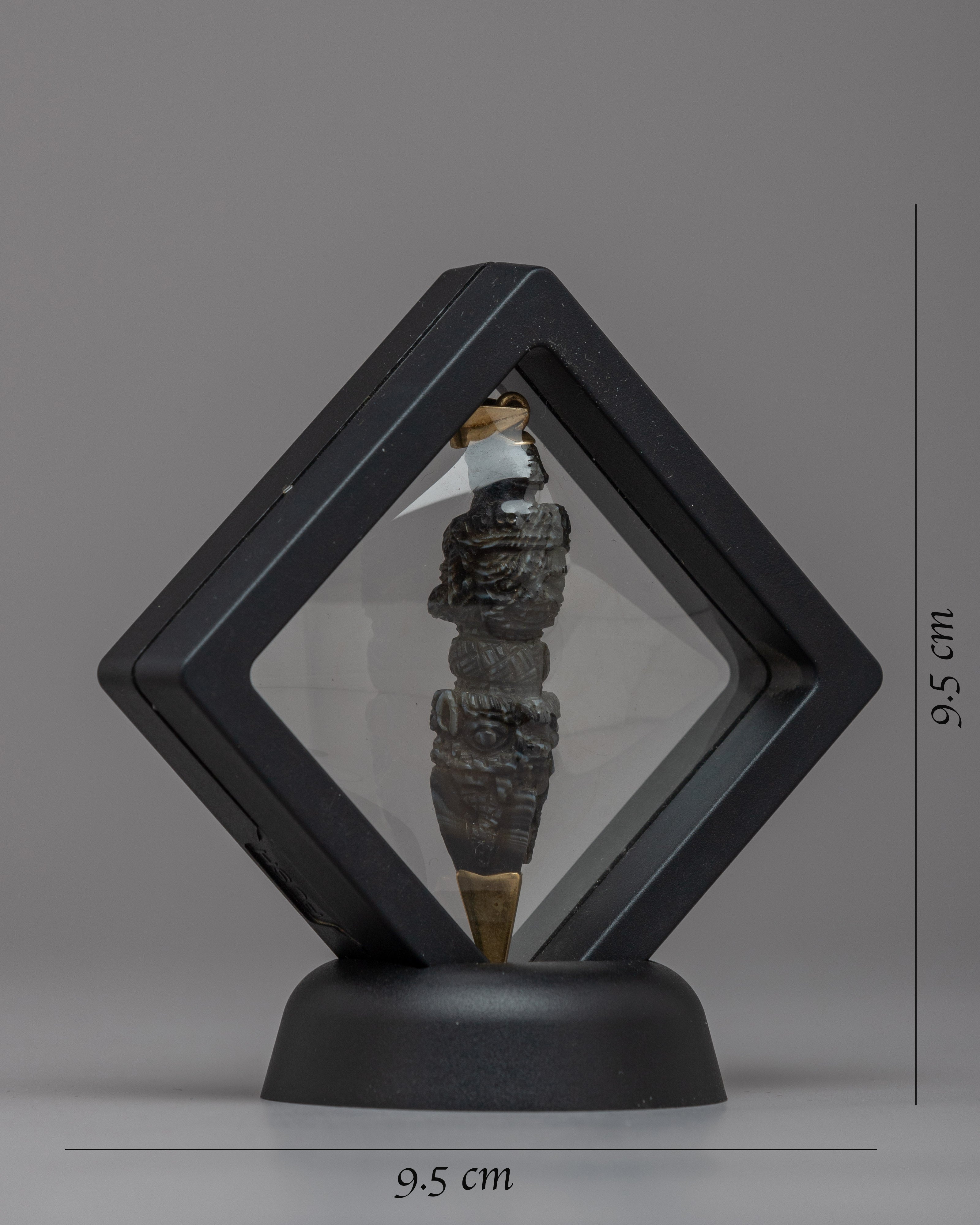 Handmade Phurba with Frame | Unique and Exquisite Ritual Tool