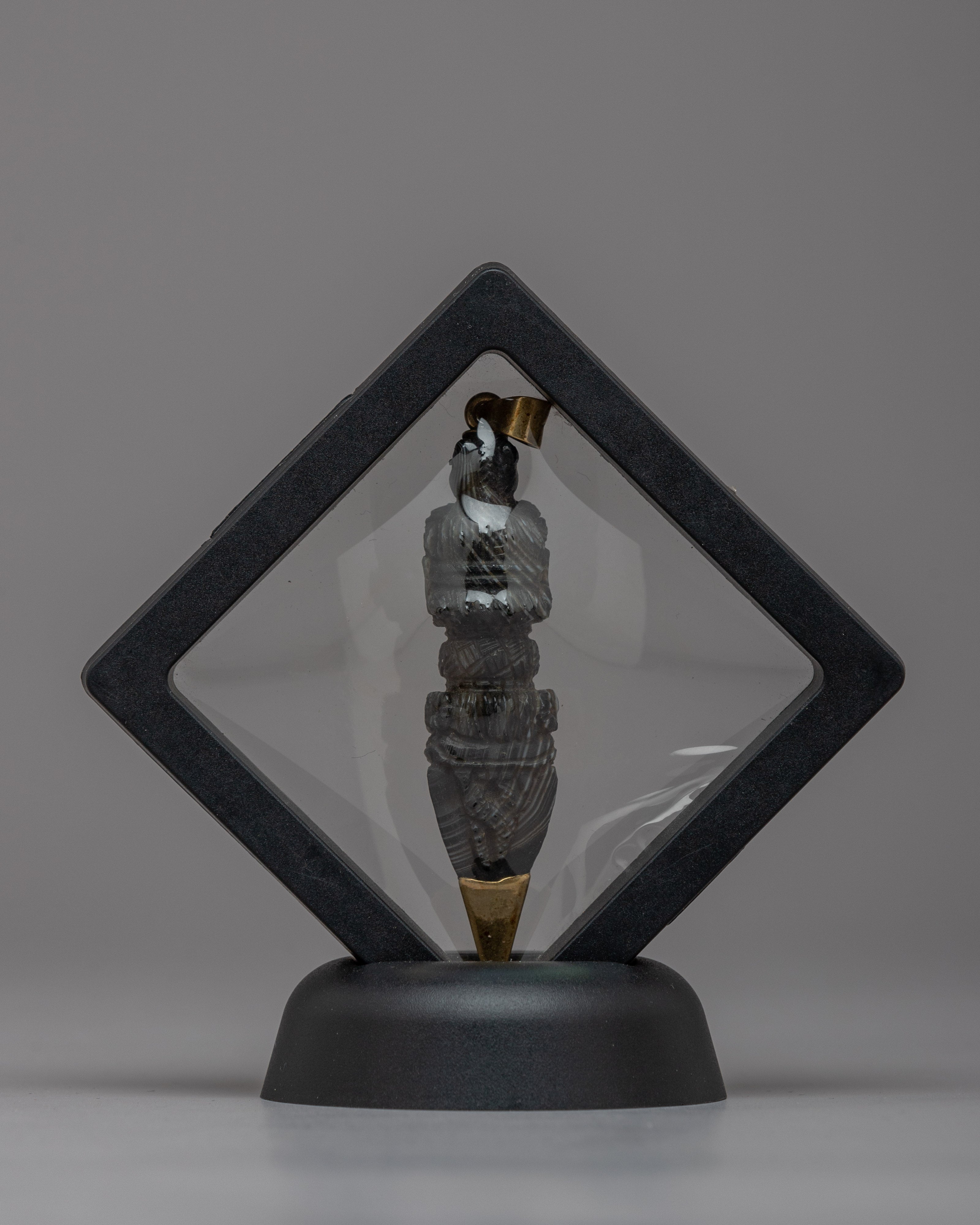 Handmade Phurba with Frame | Unique and Exquisite Ritual Tool