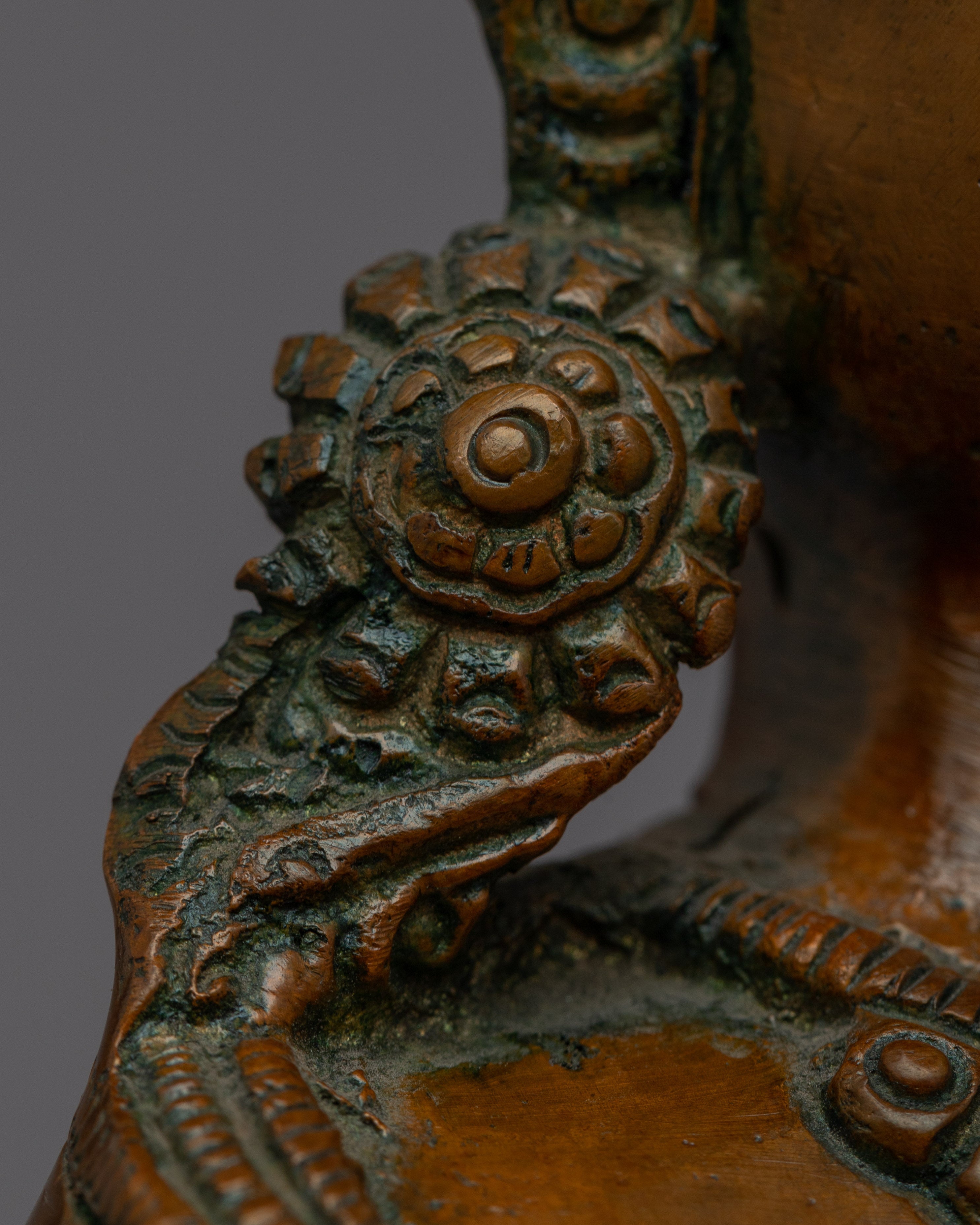 Maitreya Future Buddha Statue | Hand-Carved Buddhist Deity Sculpture