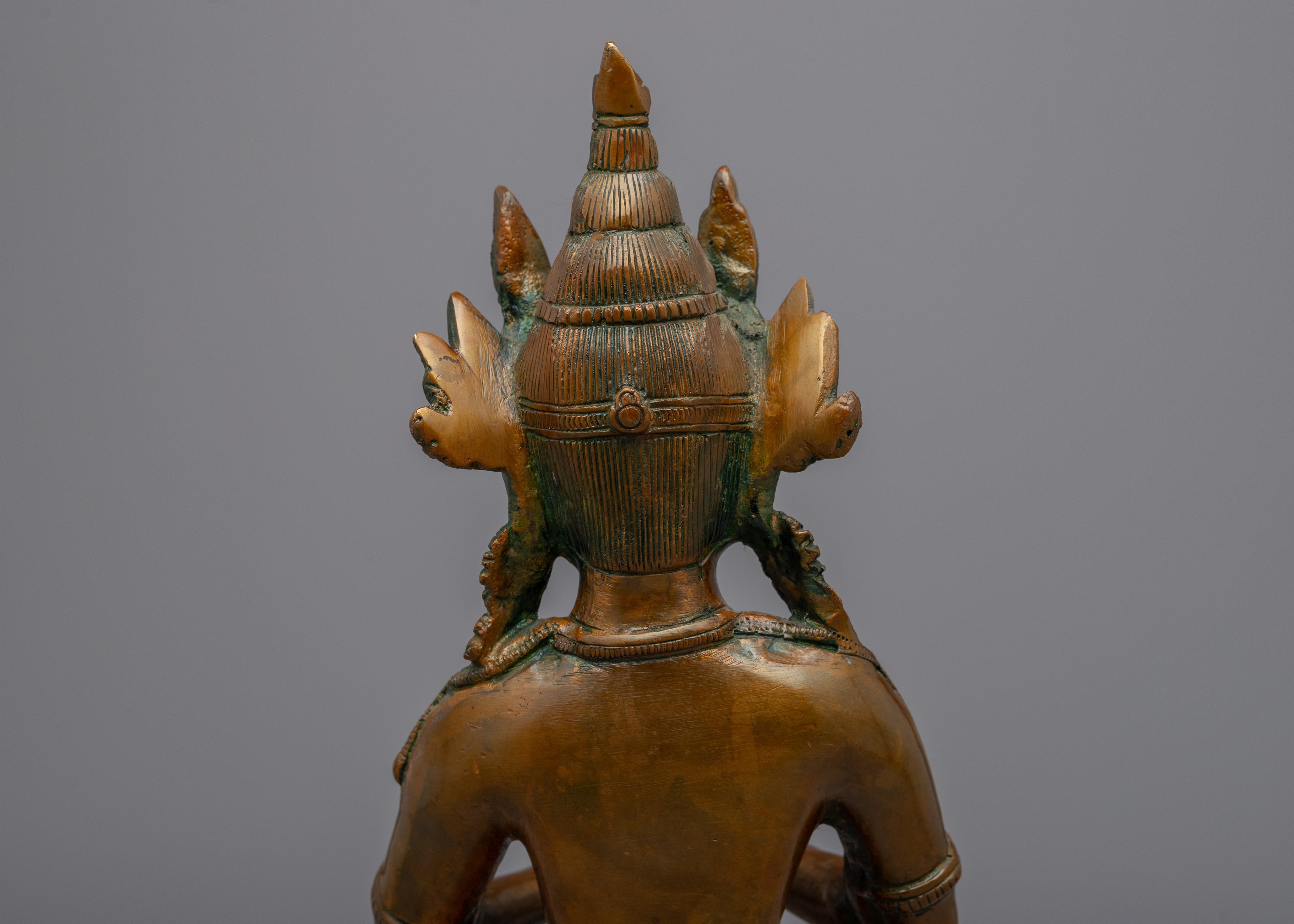 Maitreya Future Buddha Statue | Hand-Carved Buddhist Deity Sculpture