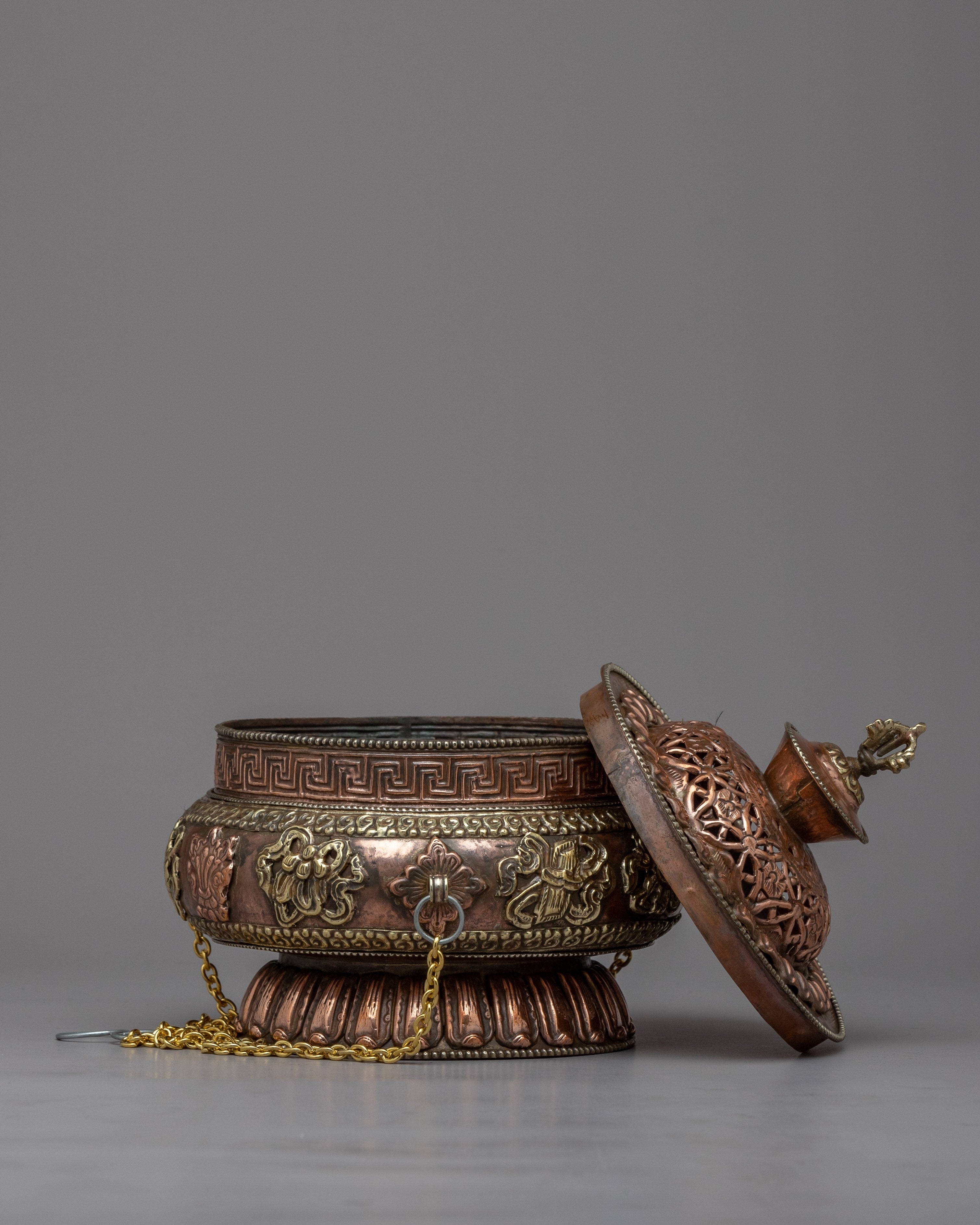 Brass Incense Burner | Elevate Your Atmosphere with Invoke Serenity