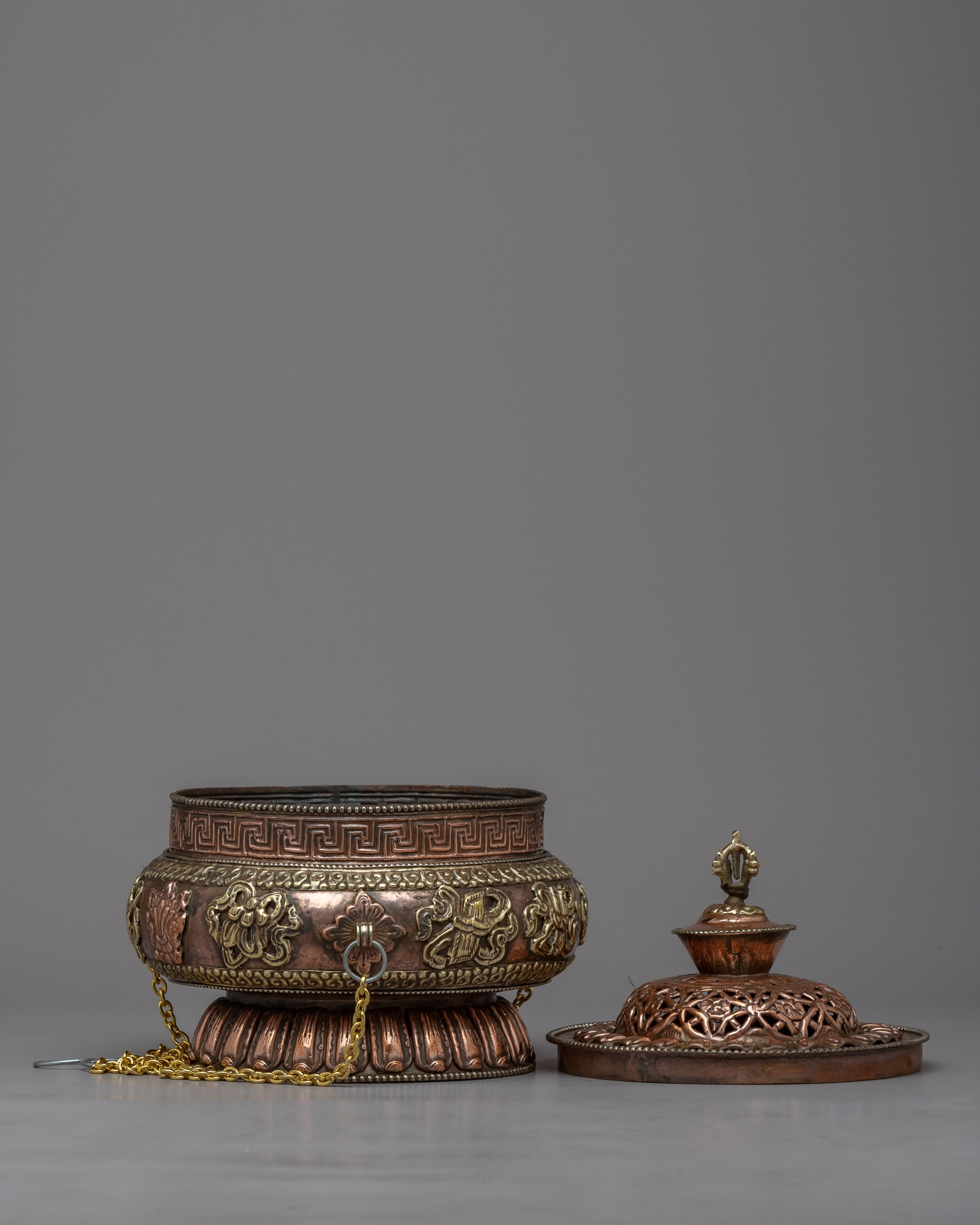 Brass Incense Burner | Elevate Your Atmosphere with Invoke Serenity