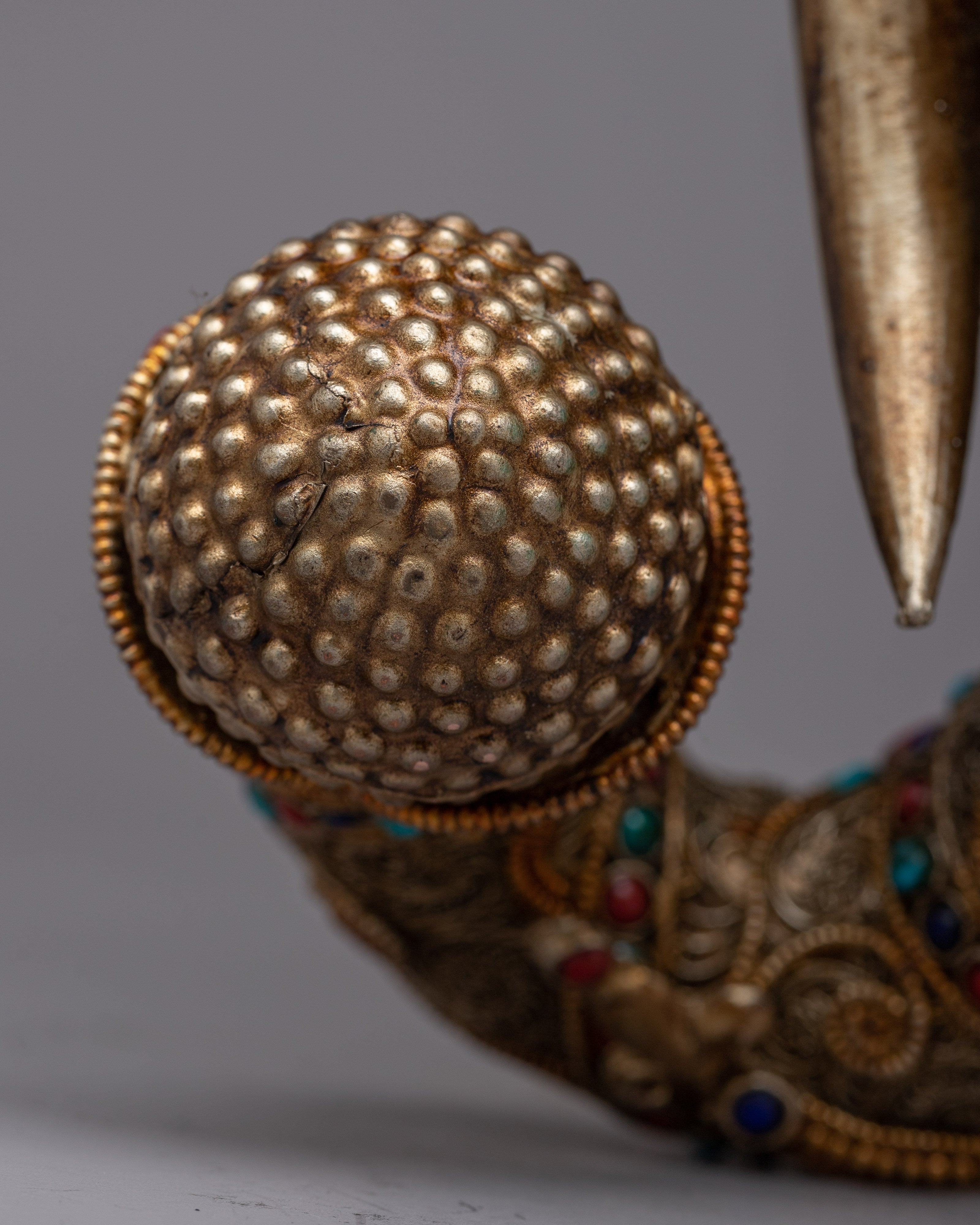 Handcrafted Copper Wall Hanging Ganesh Mask | Auspicious Wall Decor