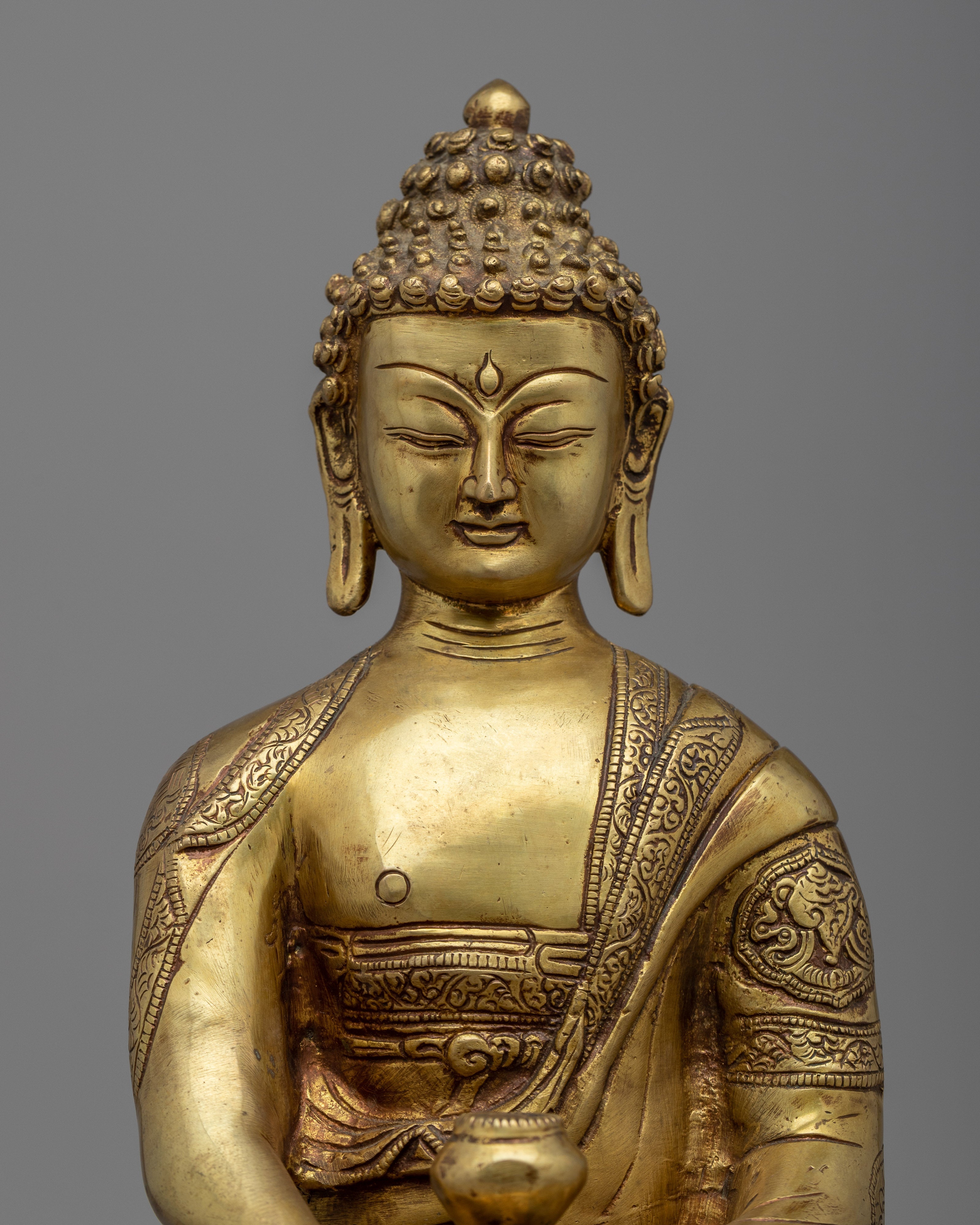 Dhyani Amitabha Buddha Statue | Traditional Himalayan Art Nepal