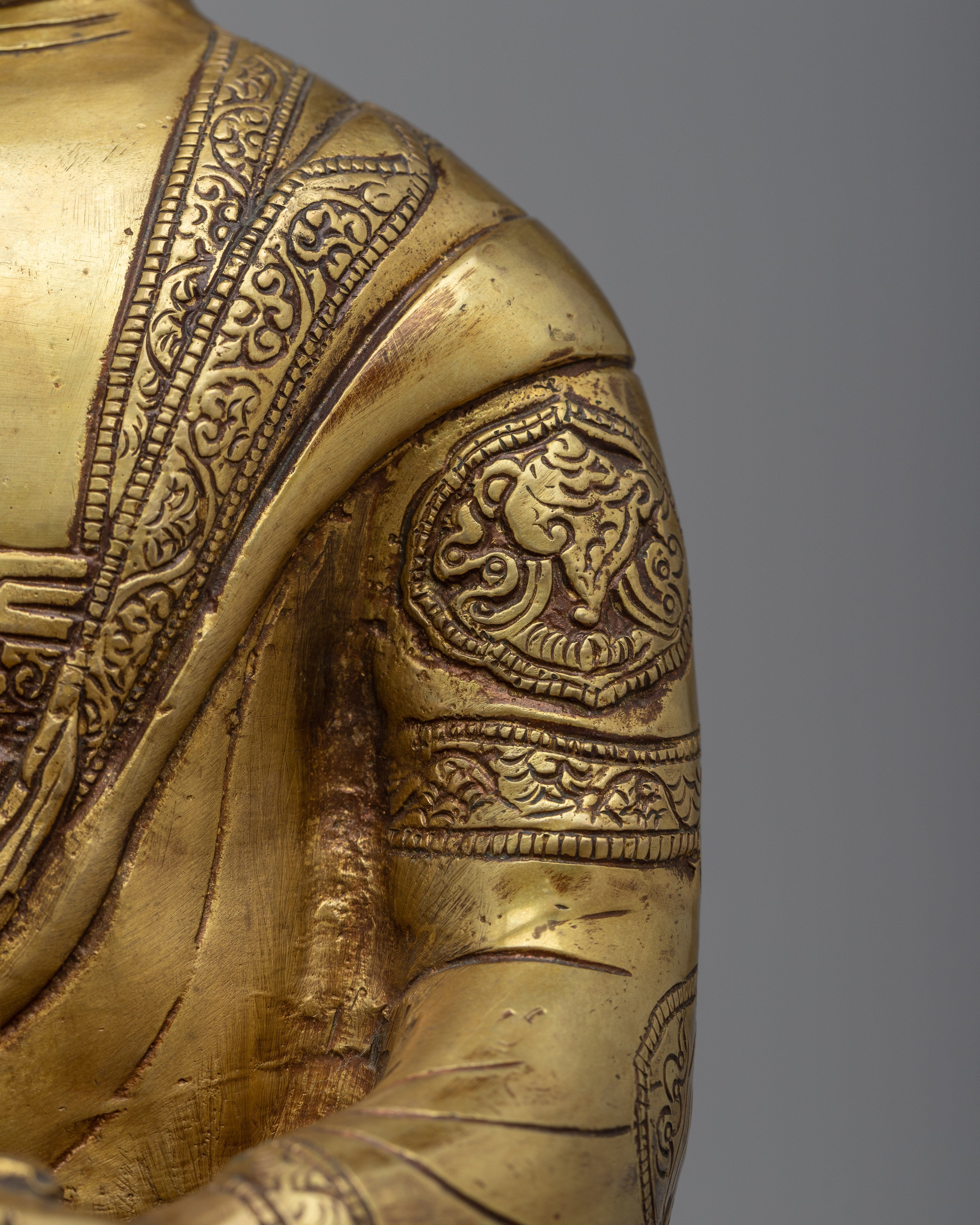 Dhyani Amitabha Buddha Statue | Traditional Himalayan Art Nepal