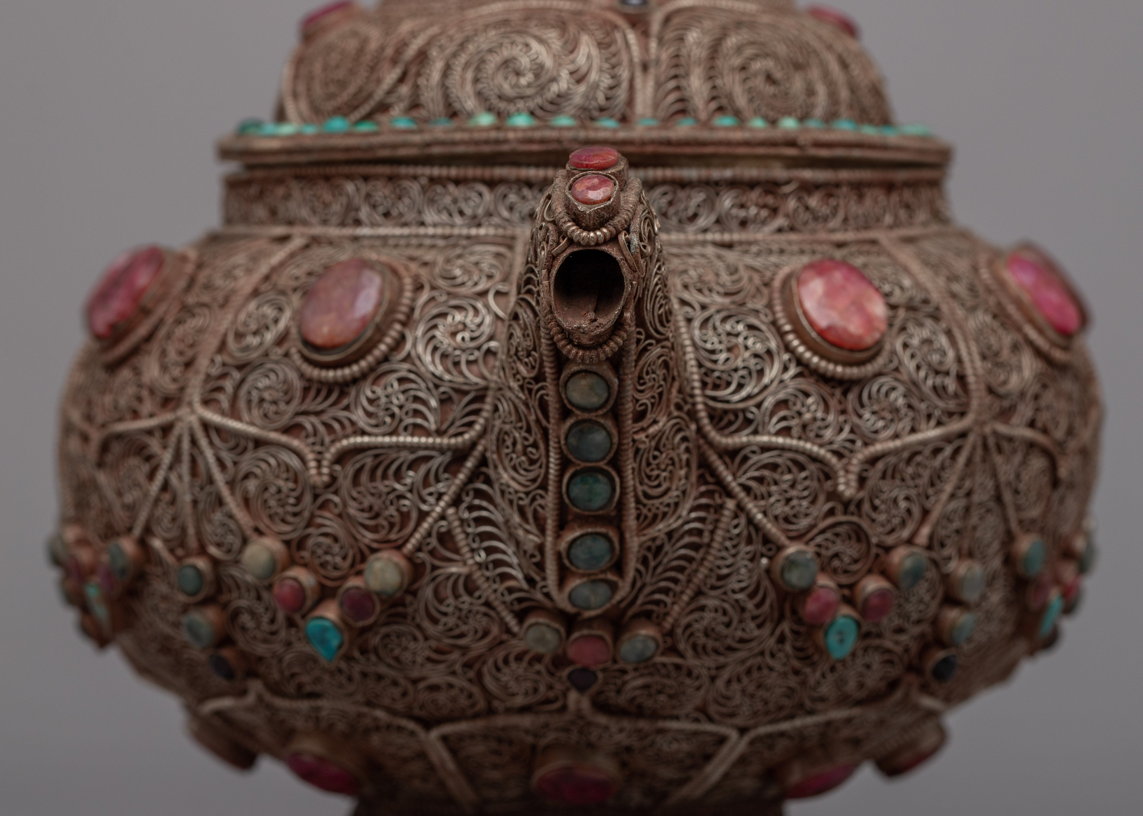 Large Tibetan Tea Pot | Uniting Tradition and Modern Comfort