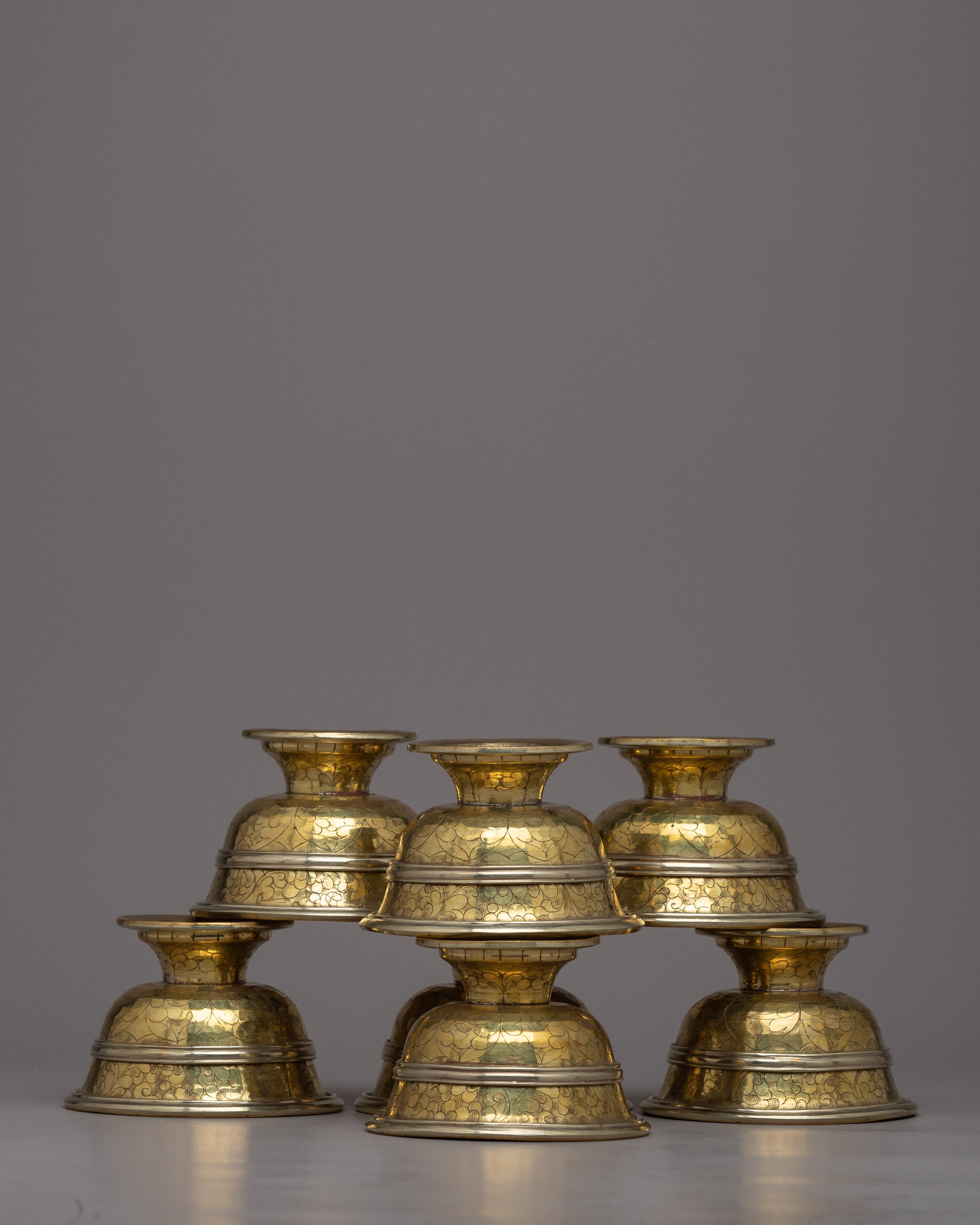 Sacred Copper Offering Bowl: Gilded in 24k Gold | A Reverent Gesture