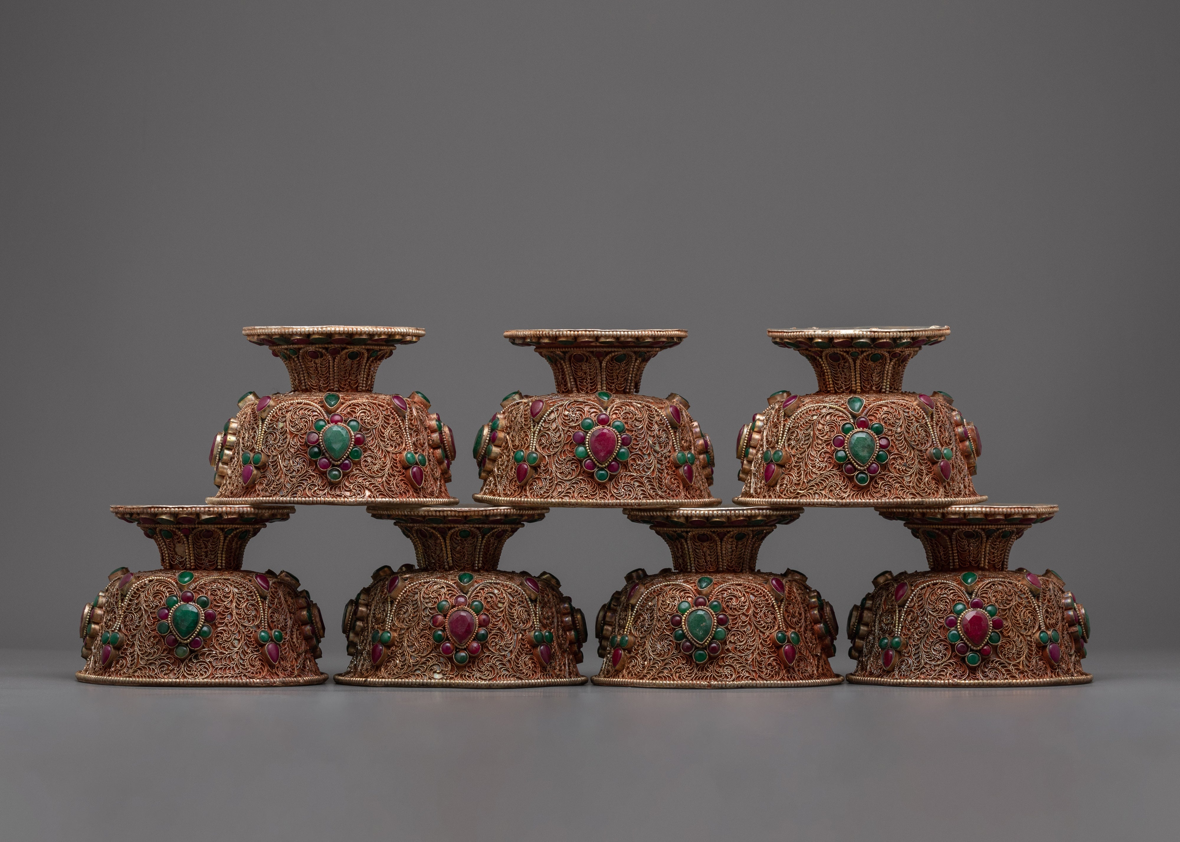 Copper Decorative Bowl with Intricate Design | Exquisite Artwork for Your Space