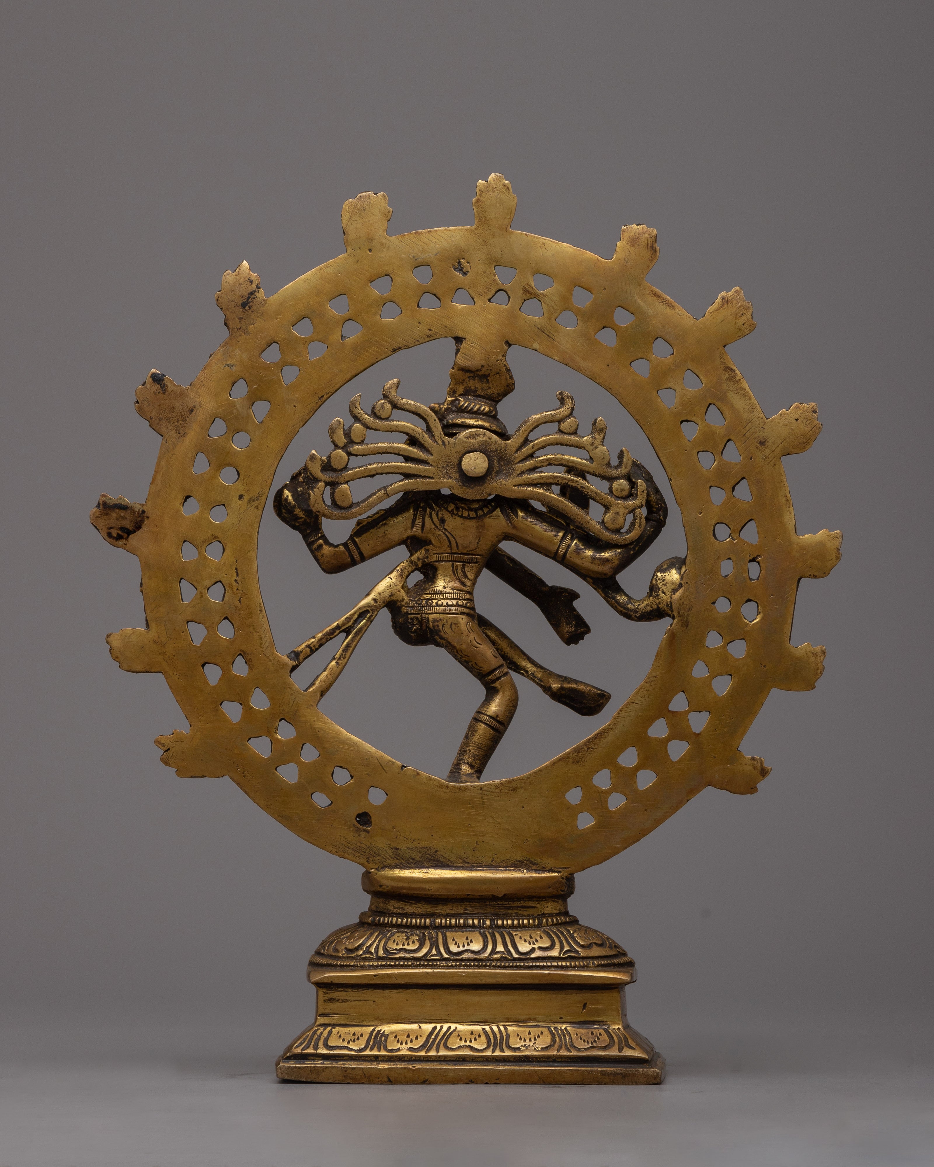 Handcrafted Brass Nataraja Statue | Embodiment of Cosmic Dance