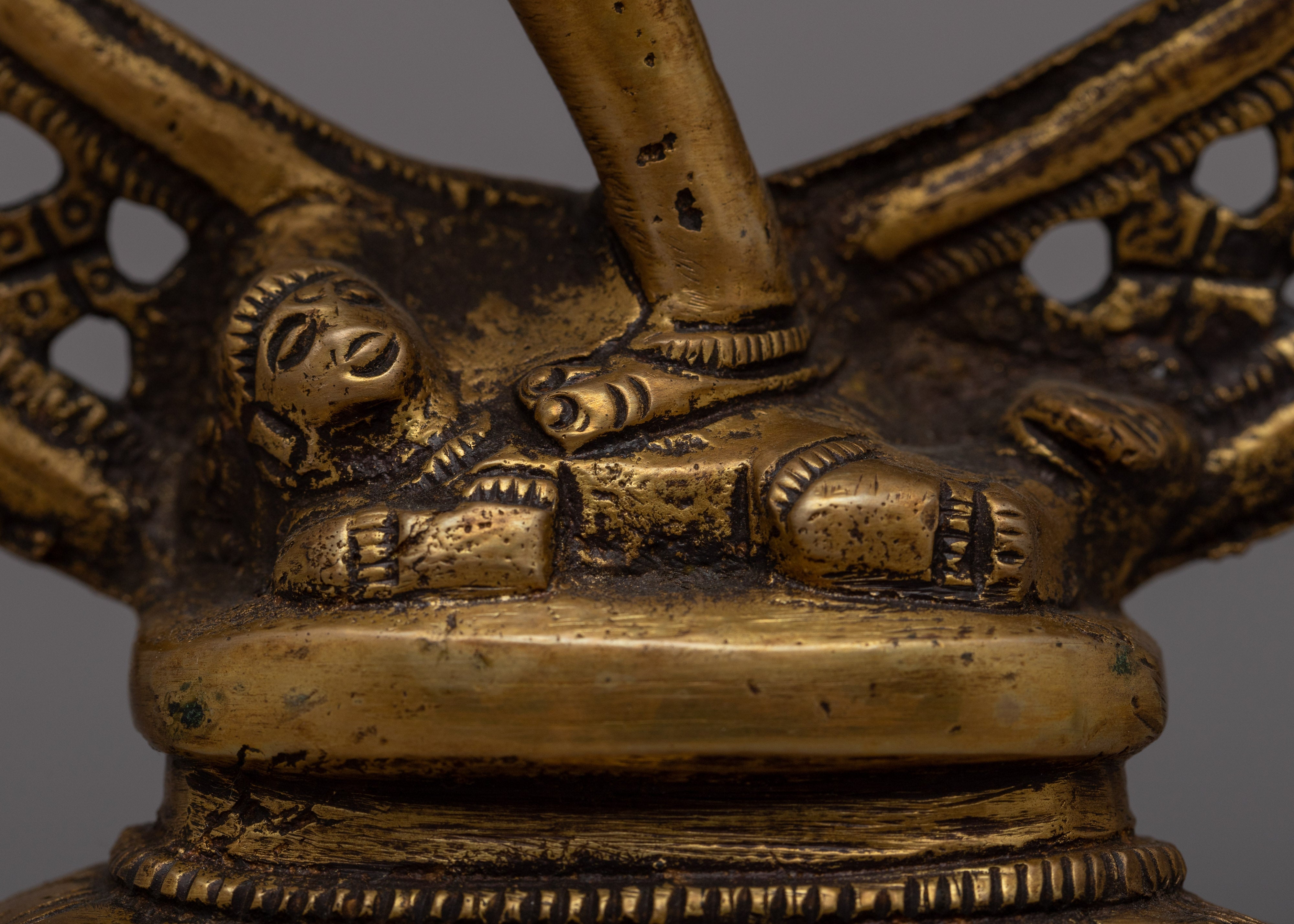 Handcrafted Brass Nataraja Statue | Embodiment of Cosmic Dance